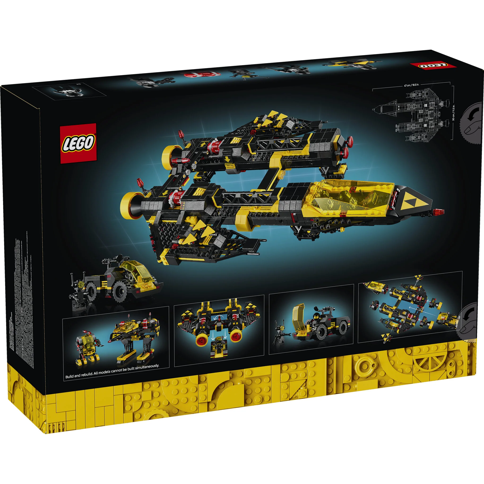 LEGO 10355 Icons Blacktron Renegade
