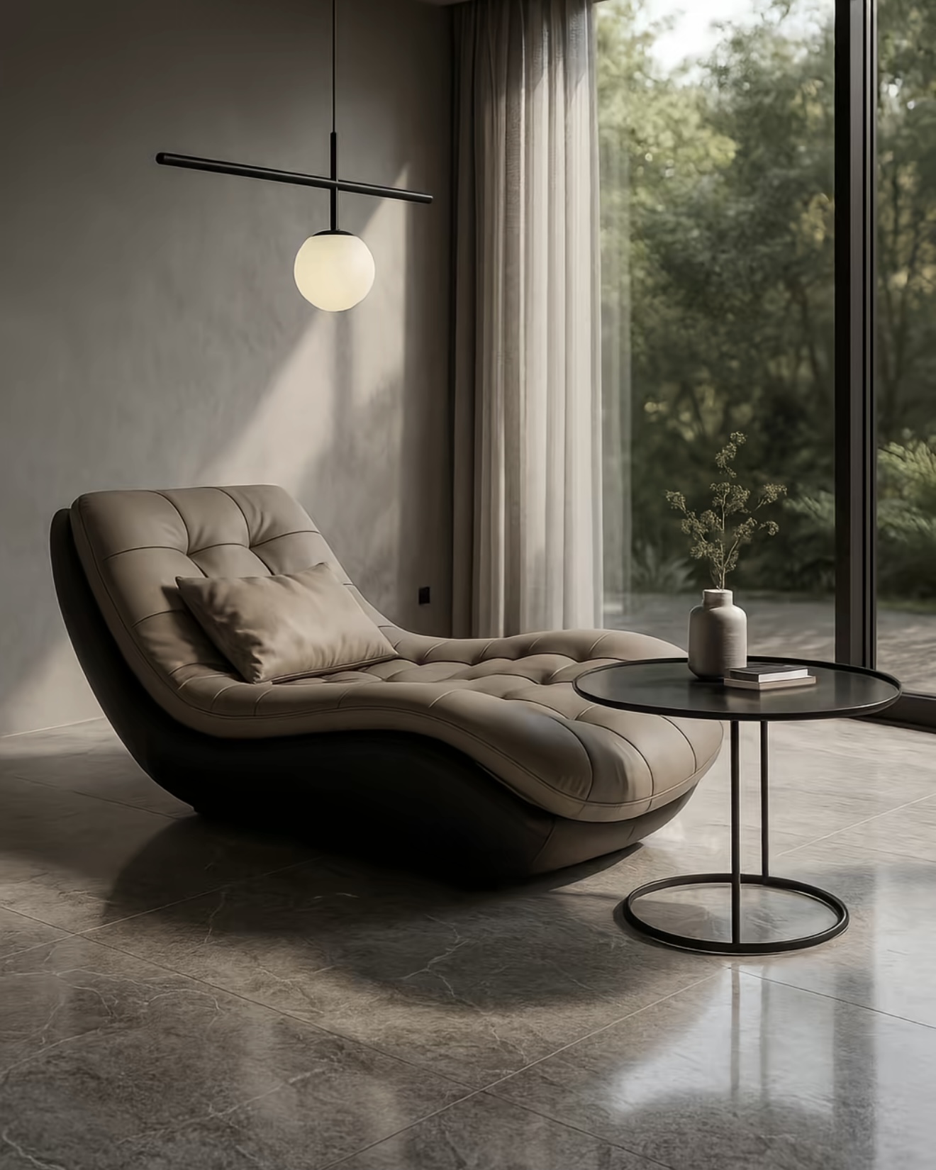 Sillón Nido Relax color Gris beige
