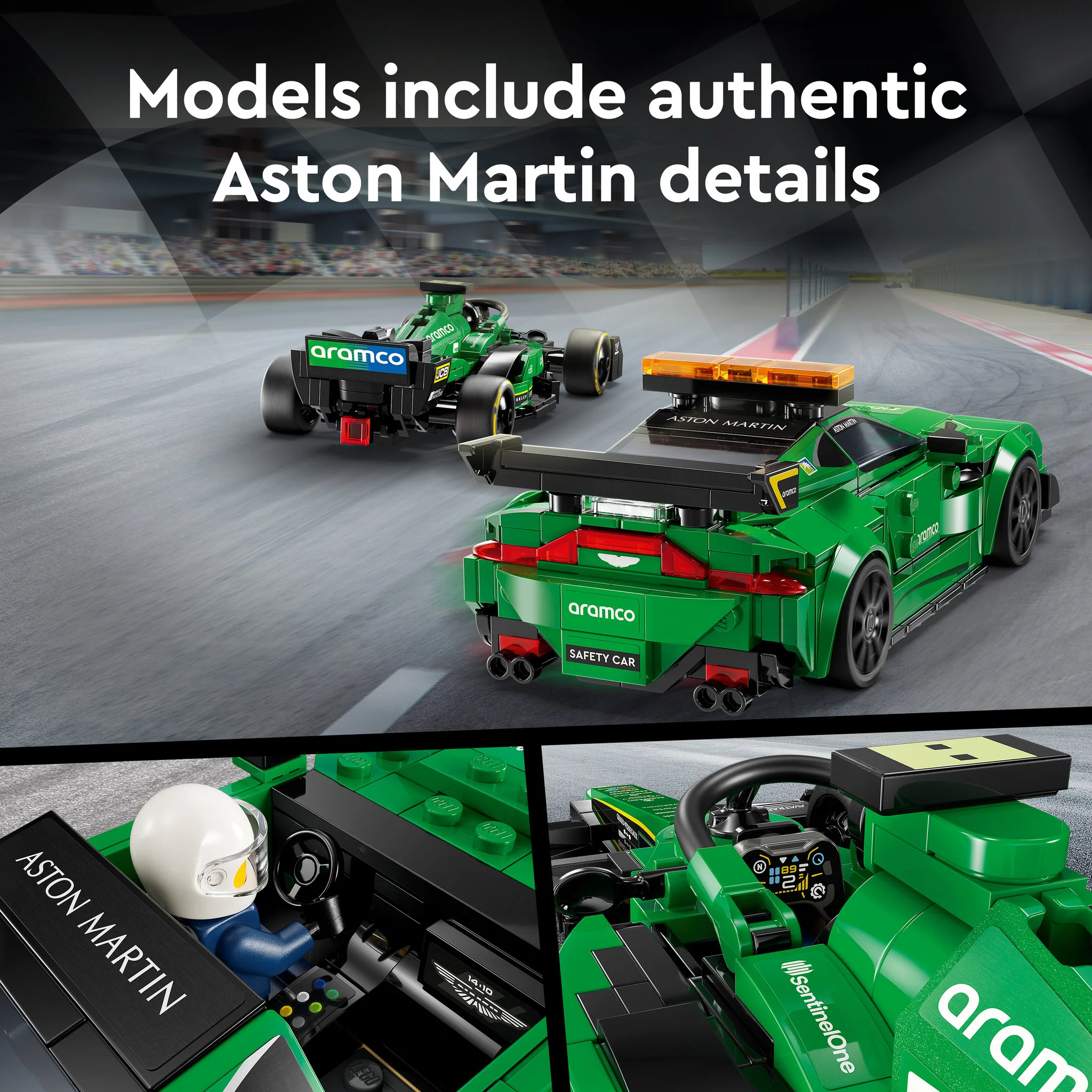 LEGO 76925 Speed Champions Aston Martin Safety Car & AMR23