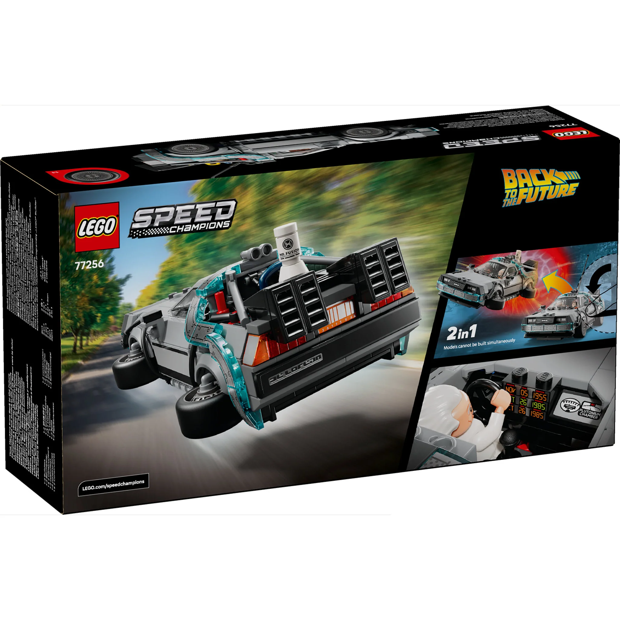 LEGO 77256 Speed Champions Time Machine From Back To The Future