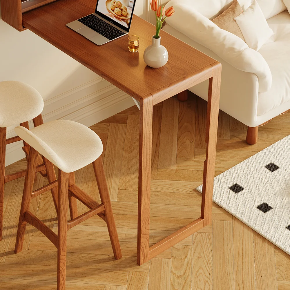 NÓVORA CASA Plegable Madera maciza barra mesa organizador