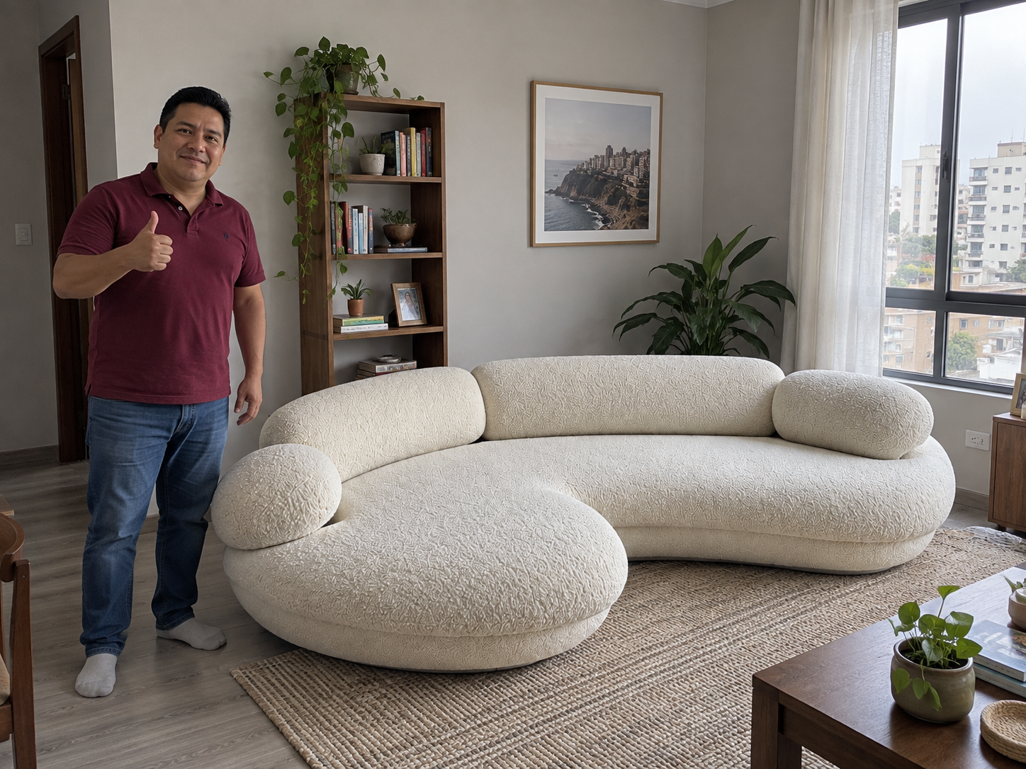 Lunara home IA 3 — Una vista completa de sus curvas.