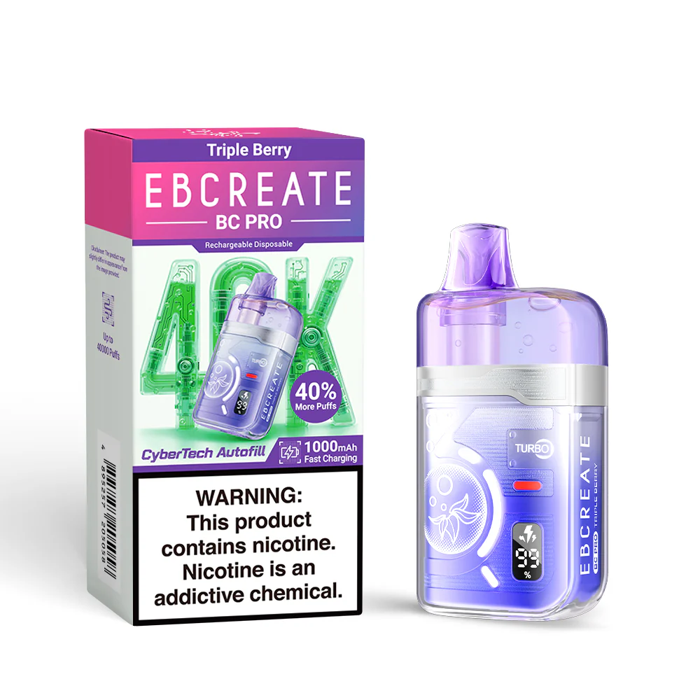 EBCREATE BC PRO wiederaufladbarer Einweg-Vape (alle Geschmacksrichtungen)