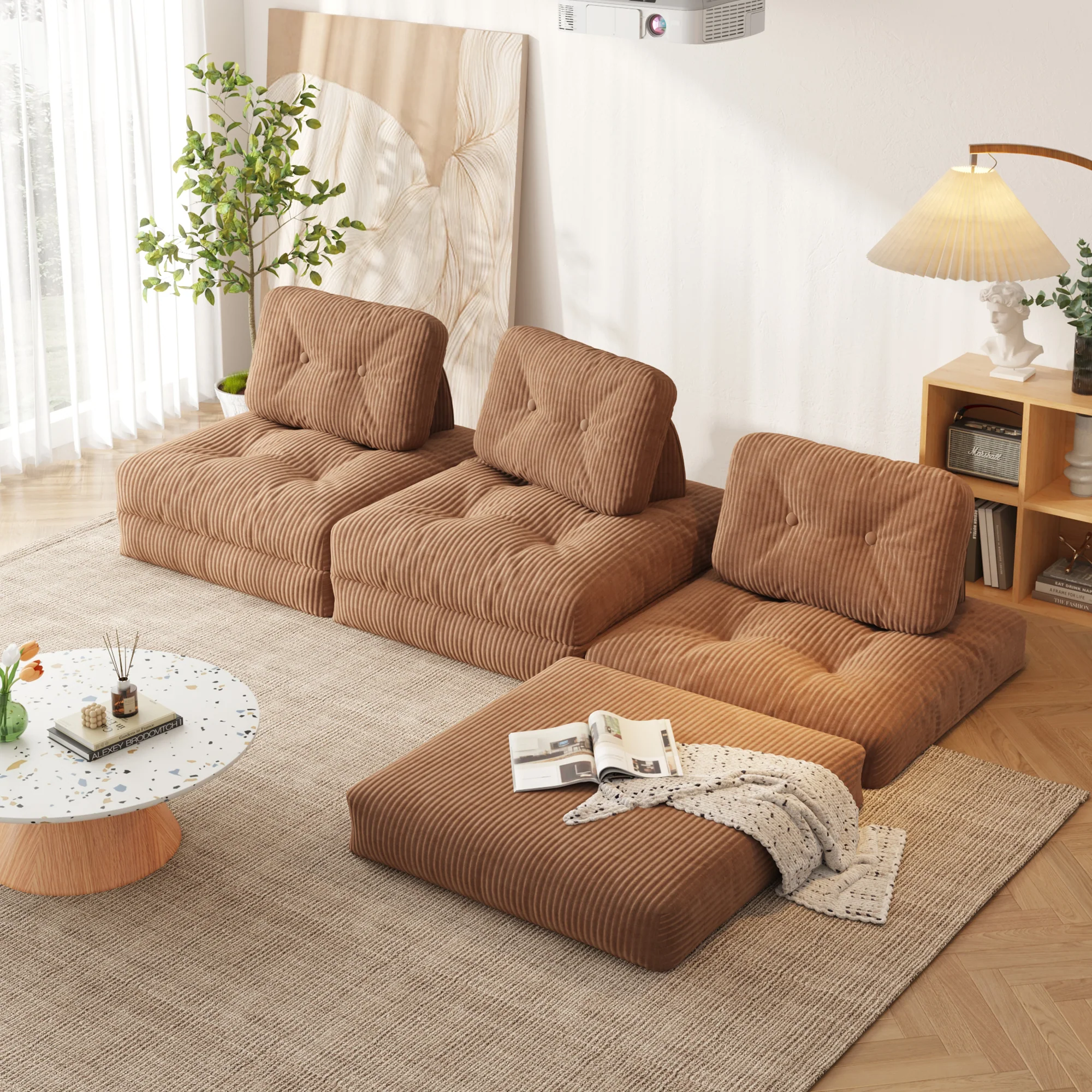 NÓVORA CASA individual convertible piso sofá Sala modulable sofá