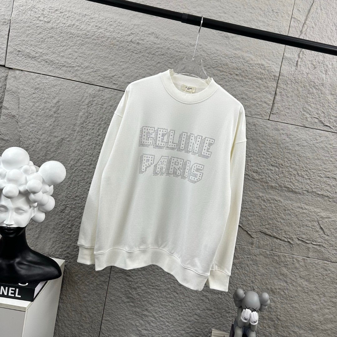 Celine  2026ss  New Sweatshirt  Size S-XXL