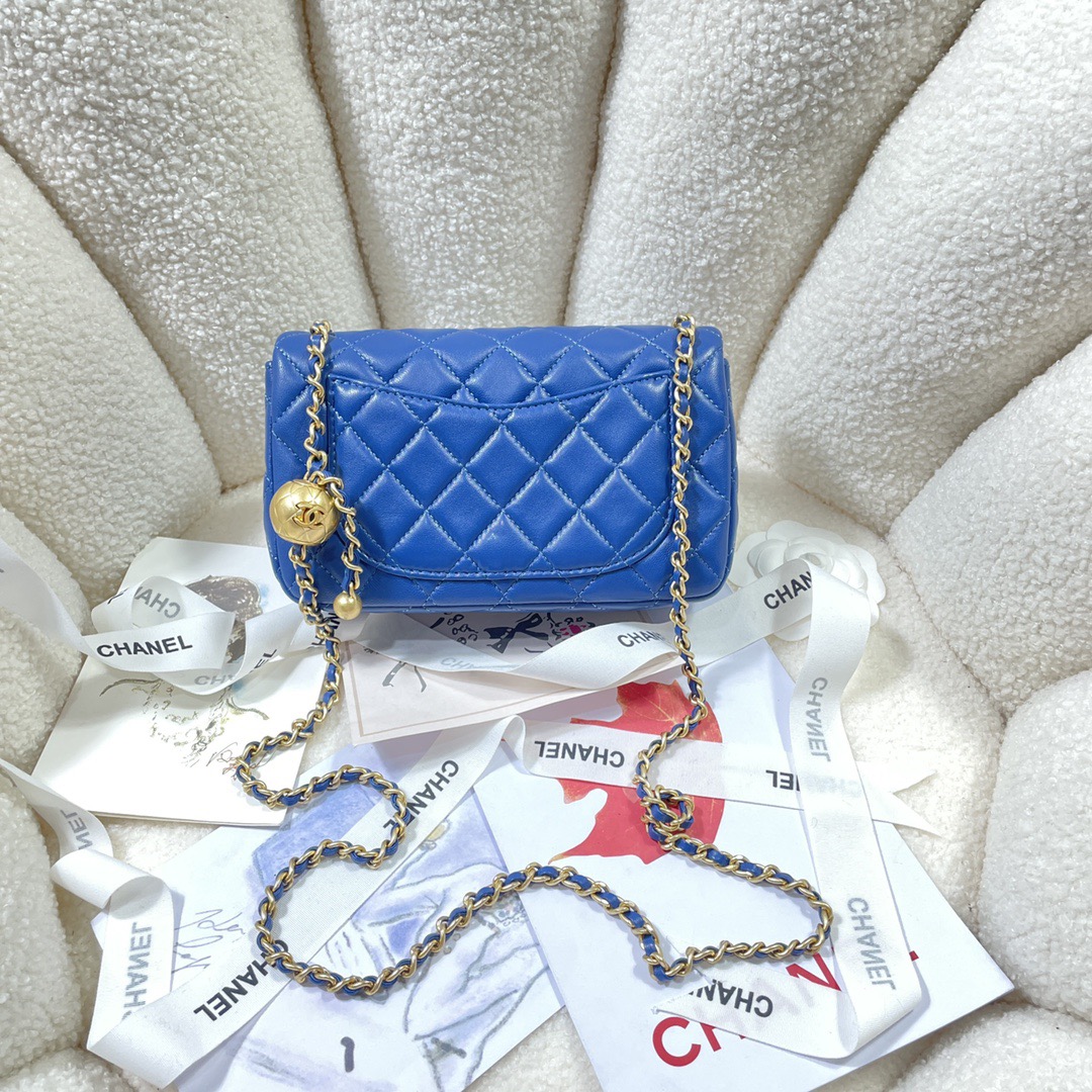 Chanel AS1787 Shoulder Bags Sheepskin 20cm