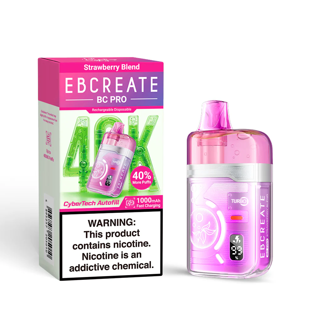 EBCREATE BC PRO wiederaufladbarer Einweg-Vape (alle Geschmacksrichtungen)