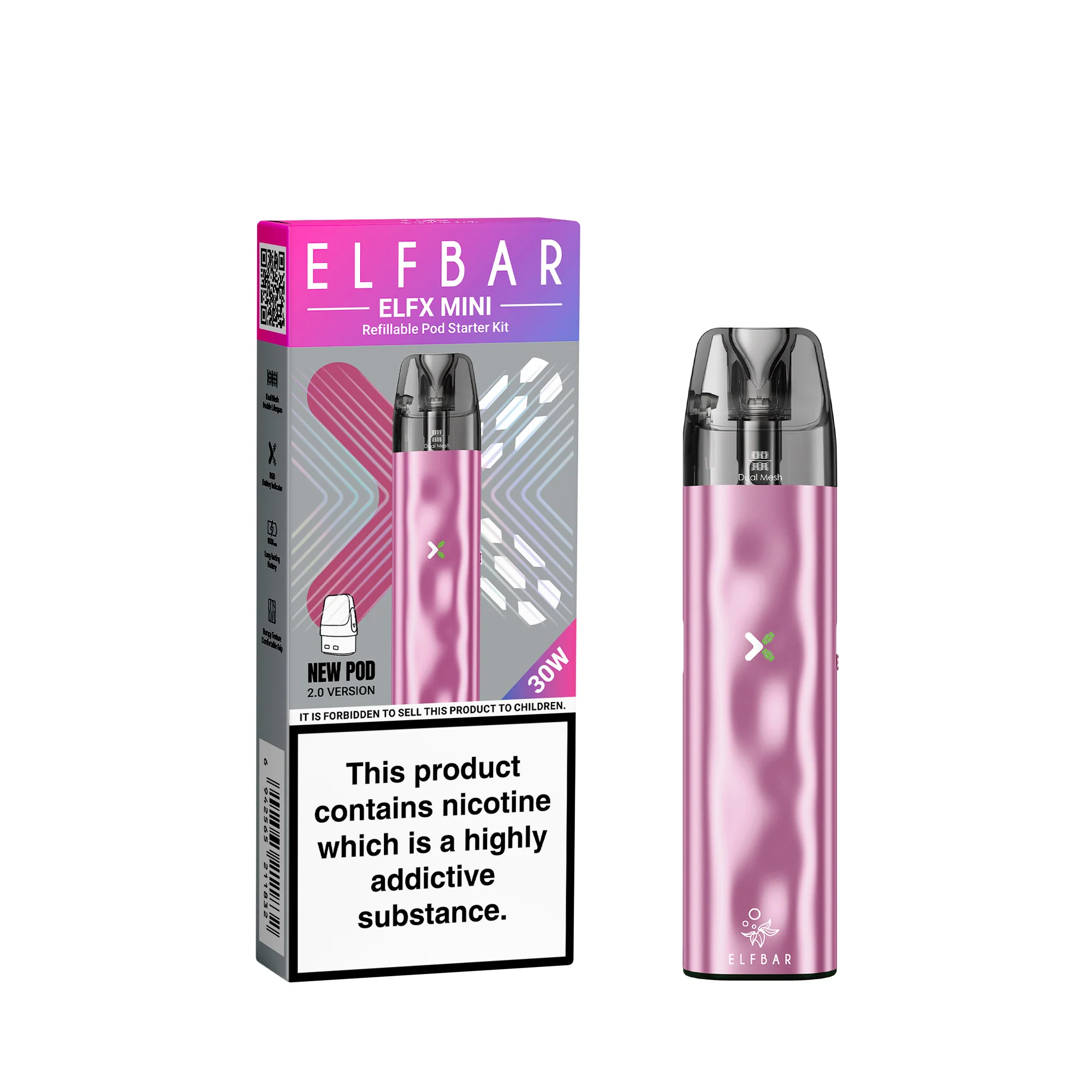 ELFBAR ELFX Mini nachfüllbares Pod-Kit
