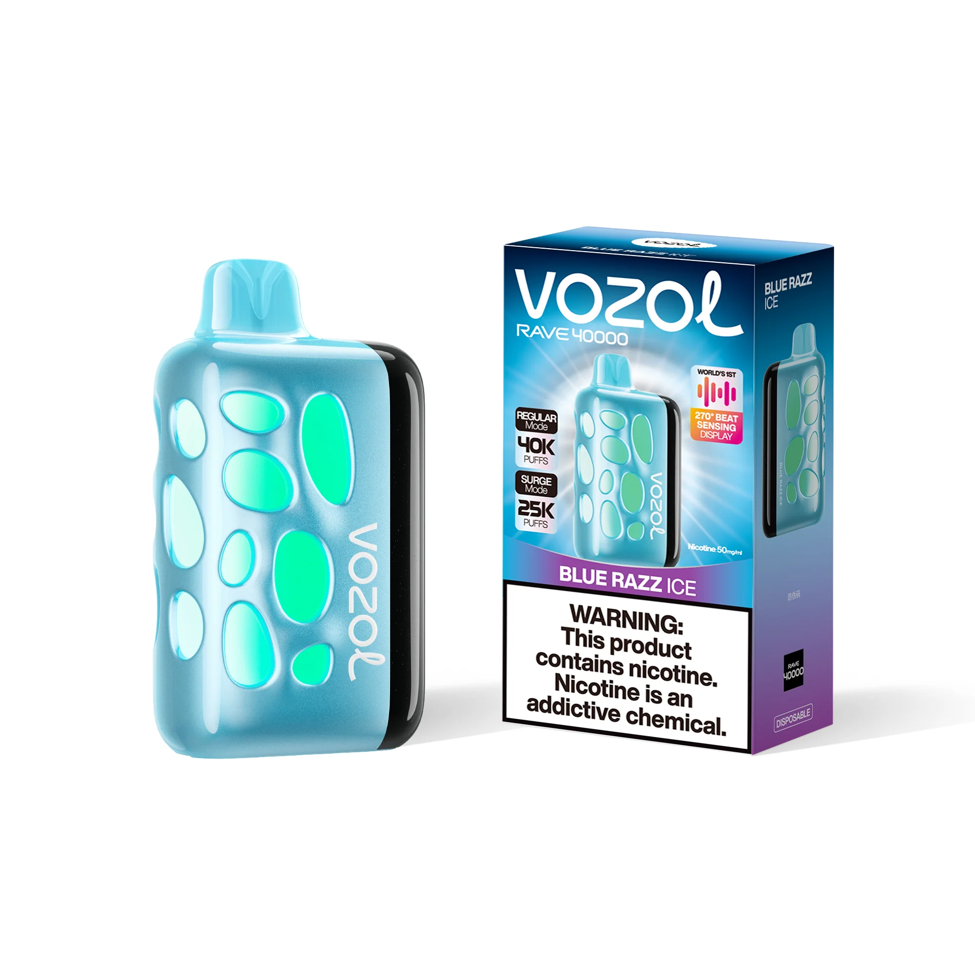 VOZOL RAVE 40K Einweg-Vape (alle Geschmacksrichtungen)