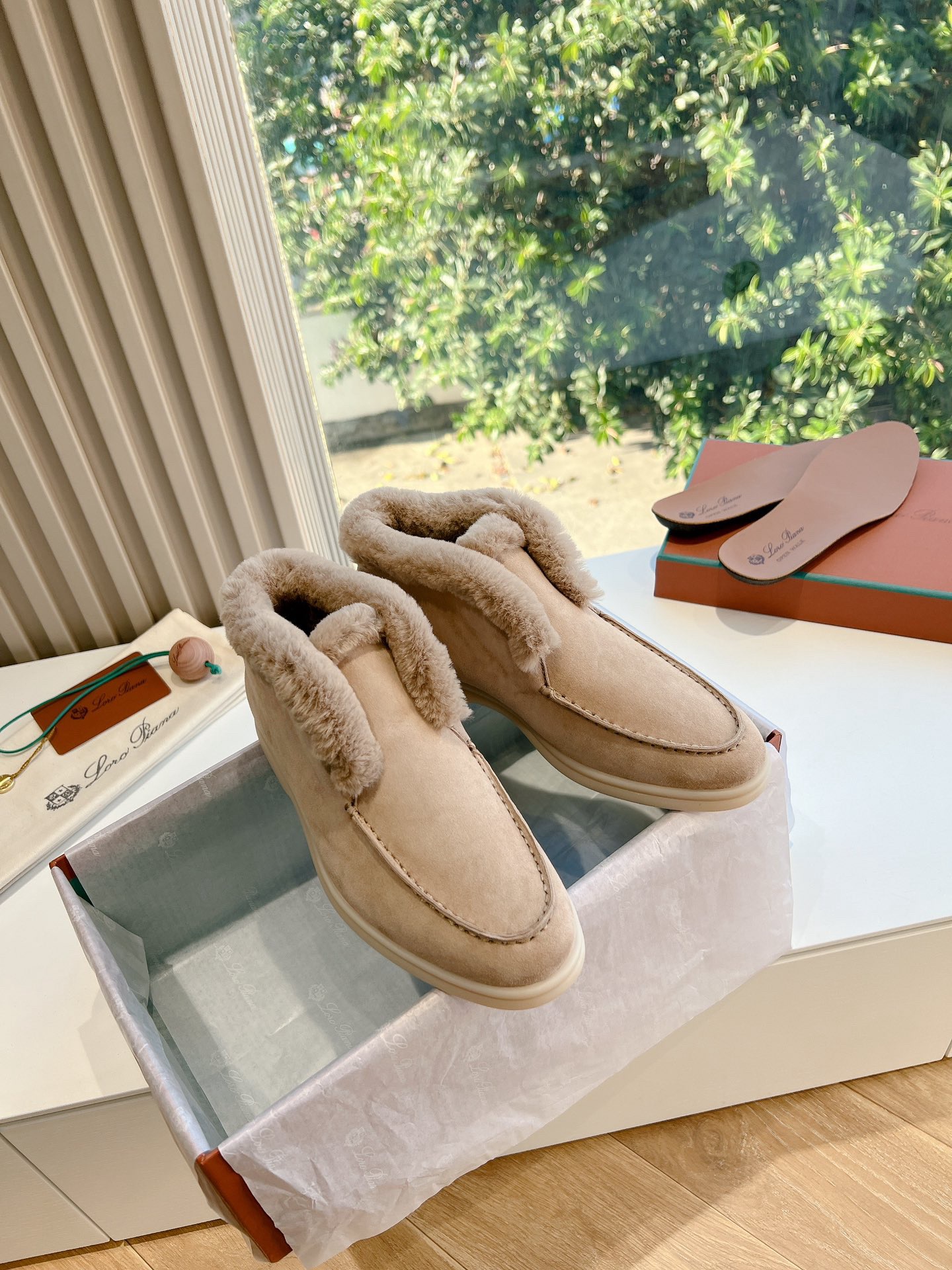 Loro Piana Unisex Loafers Size 36-46