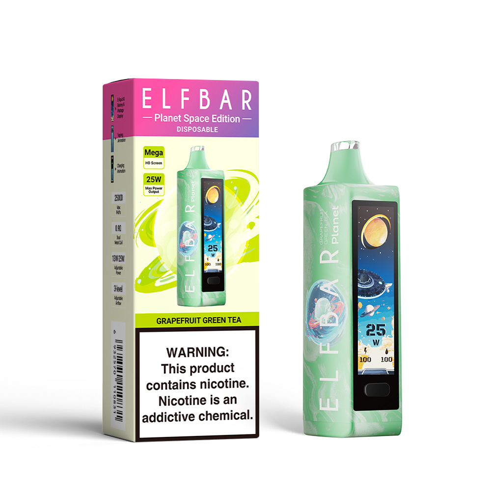 ELF BAR PLANET 25K wiederaufladbarer Einweg-Vape (alle Geschmacksrichtungen)