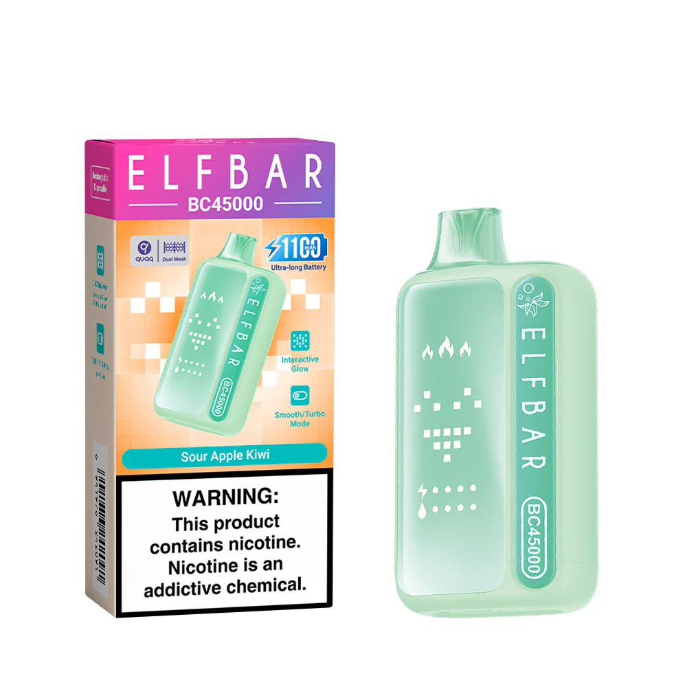 ELFBAR BC45000 wiederaufladbarer Einweg-Vape (alle Geschmacksrichtungen)