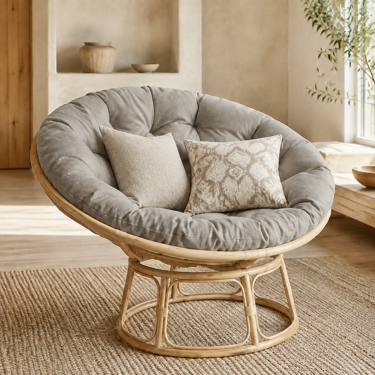 RattanNest 2 — Gris piedra