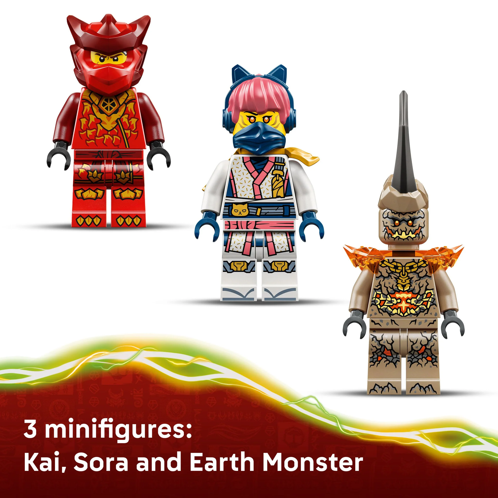 LEGO 71851 NINJAGO Kai's Dragon Mech Battle Pack