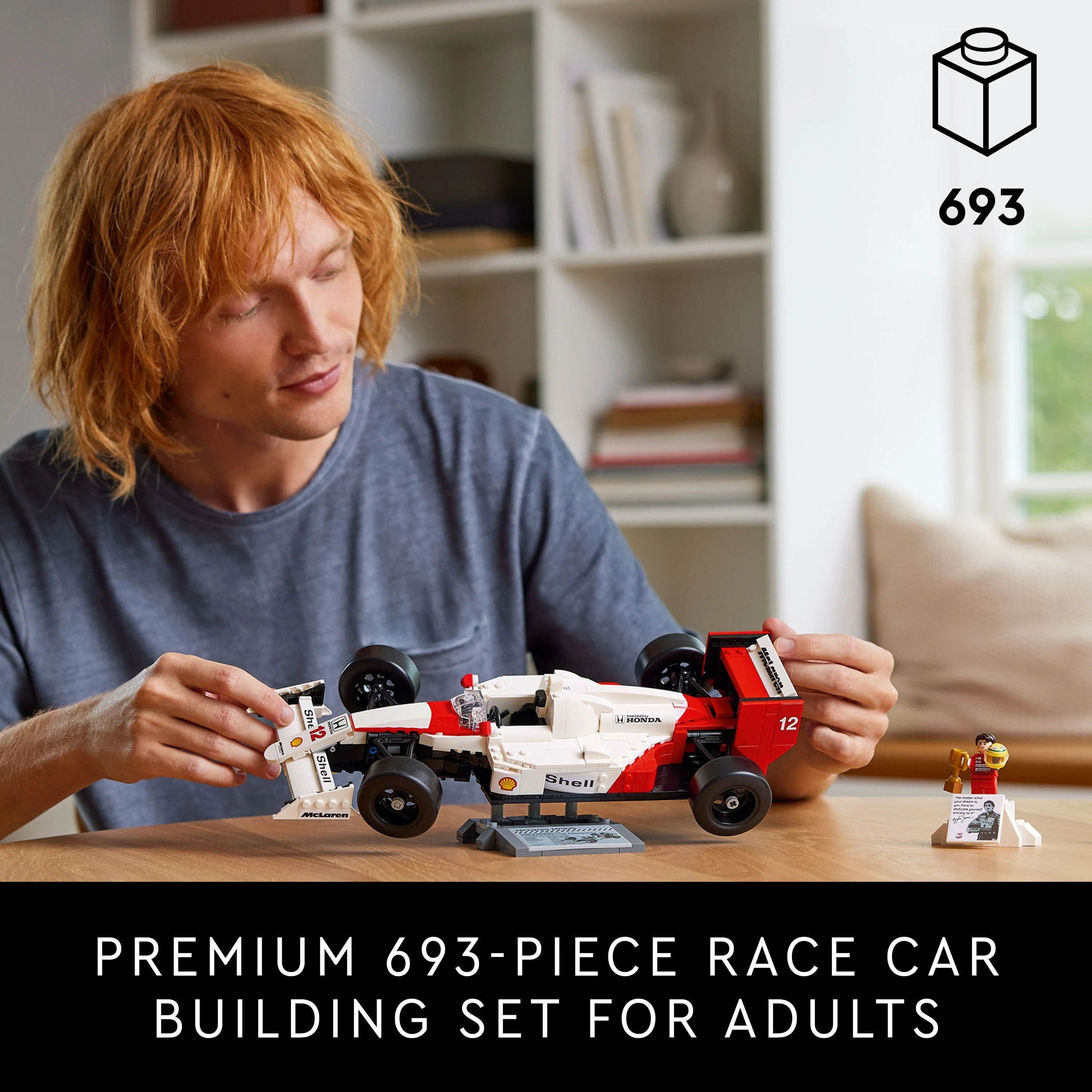LEGO 10330 Icons Mclaren Mp4/4 & Ayrton Senna