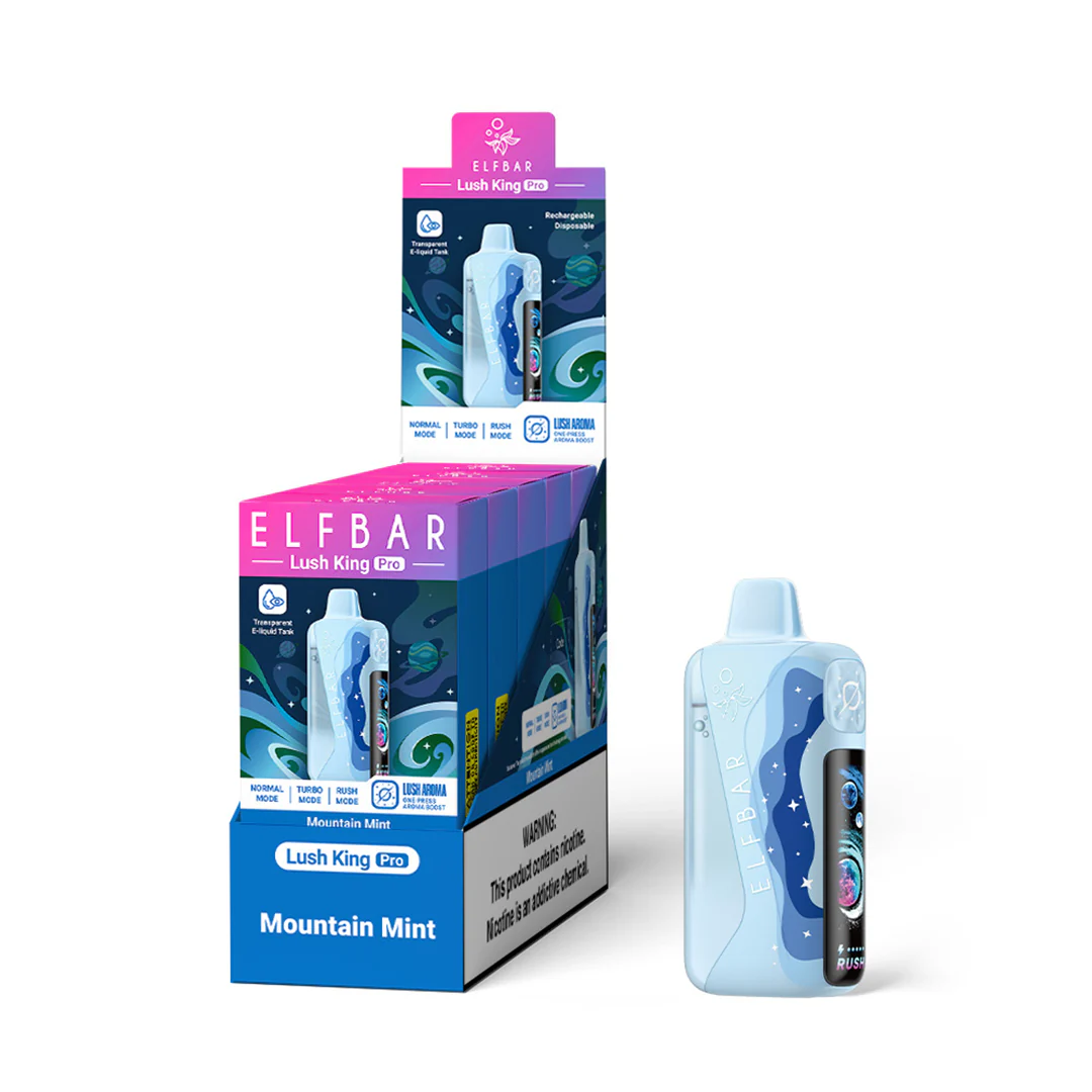ELFBAR Lush King Pro wiederaufladbarer Einweg-Vape (alle Geschmacksrichtungen)