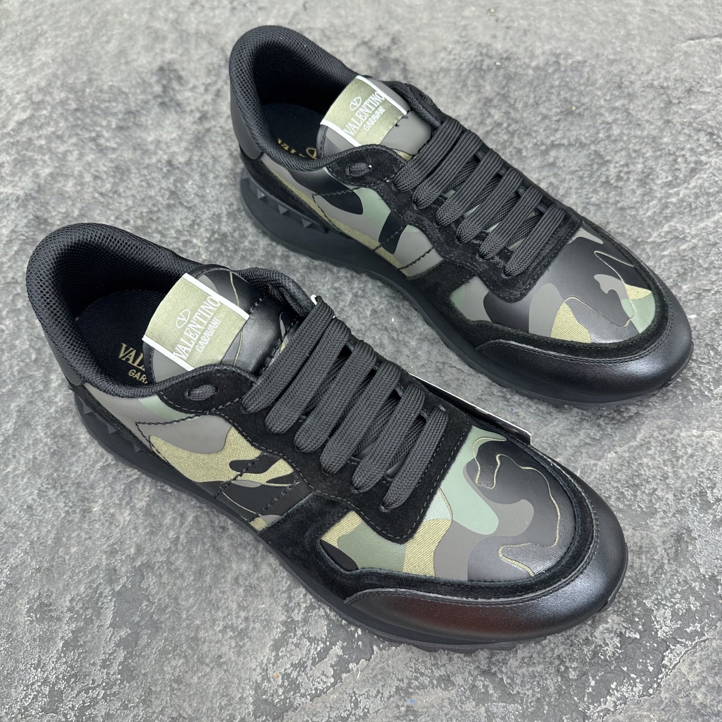 Valentino Camouflage Rockrunner Sneaker Size 36-46