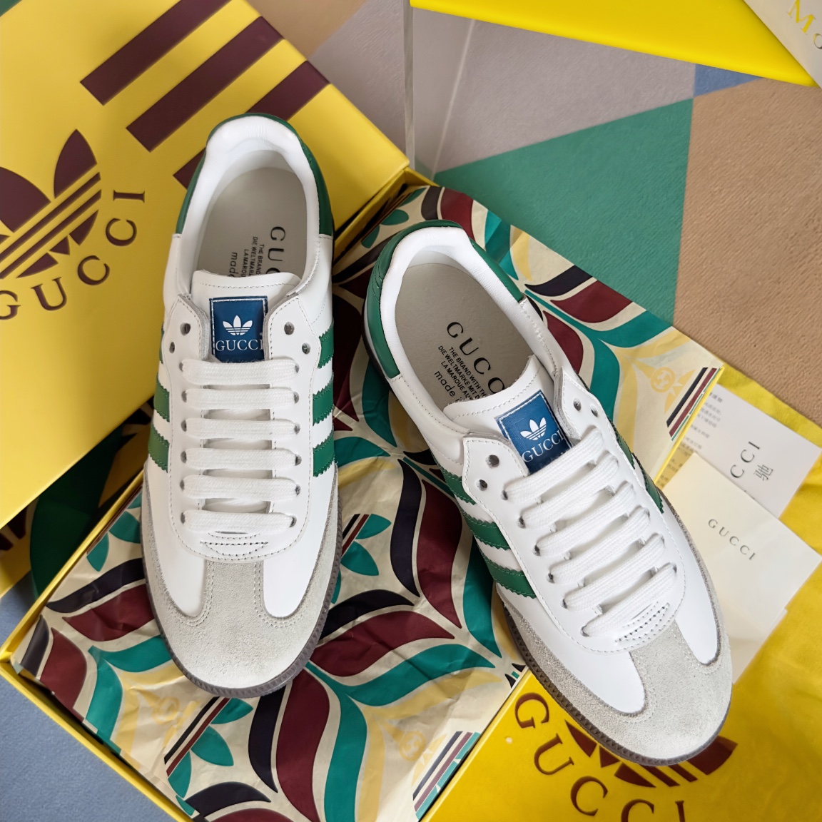 Gucci x Adidas Gazelle Sneaker Size 36-46
