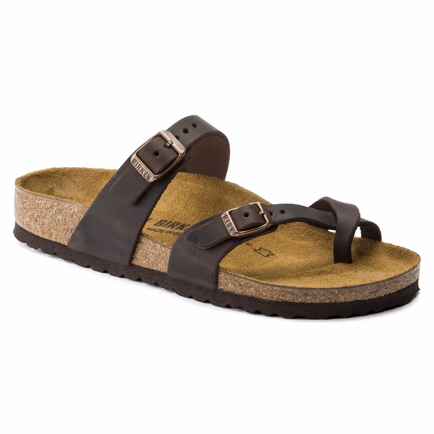 Birkenstock Women's Mayari Oiled Leather Habana Sandal