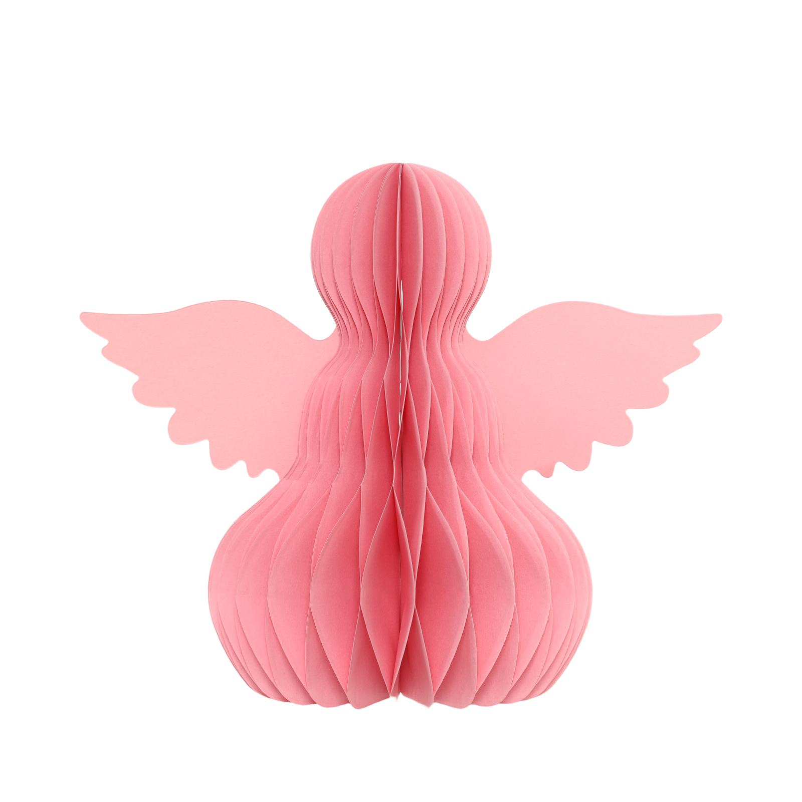 Cute Angel Paper Honeycomb Christmas Ornaments