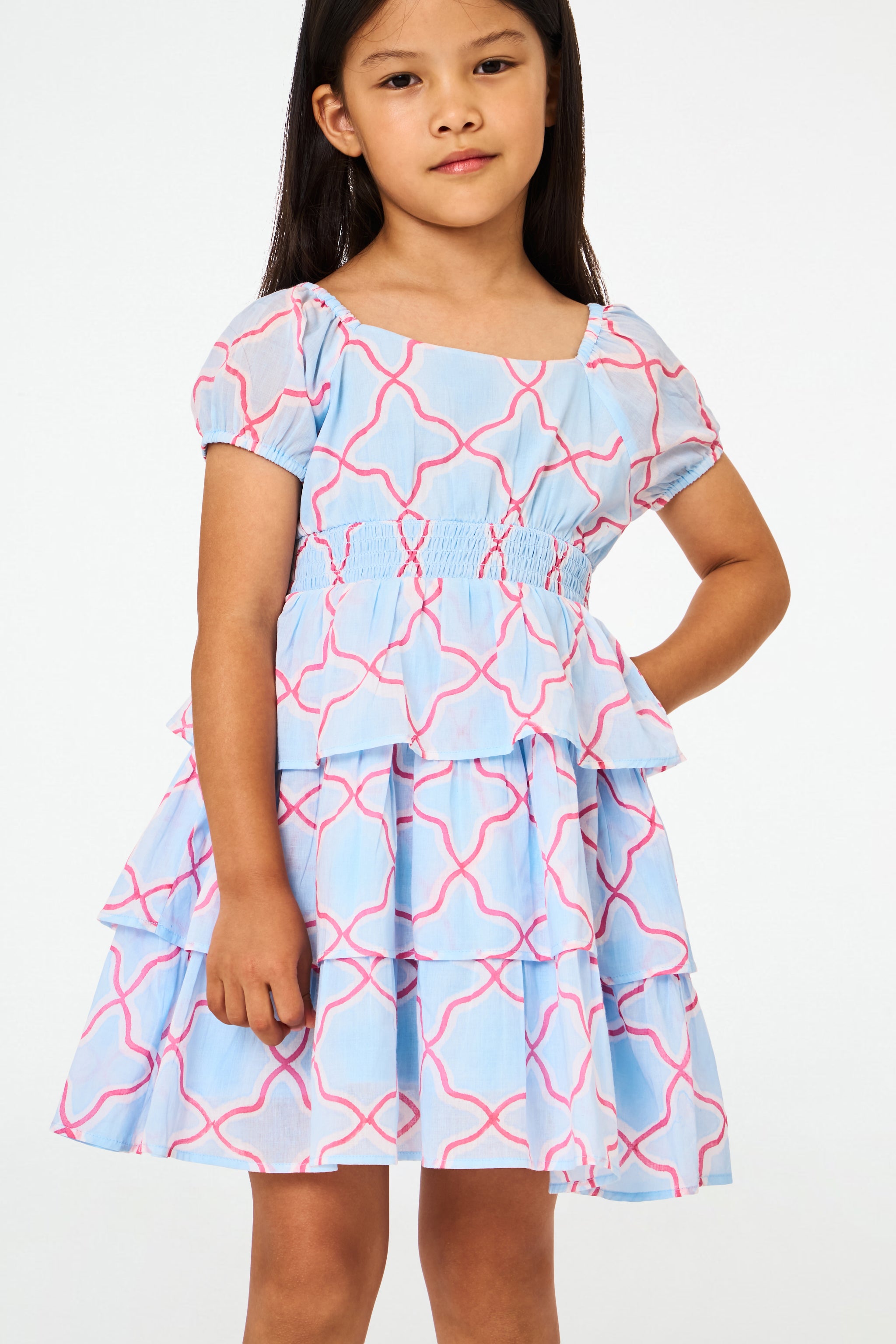 Kids Argan Rosebud Alana Dress
