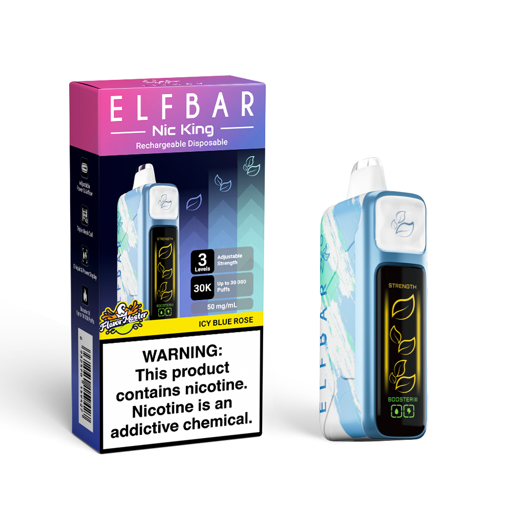 ELFBAR NIC KING 30K wiederaufladbarer Einweg-Vape (alle Geschmacksrichtungen)