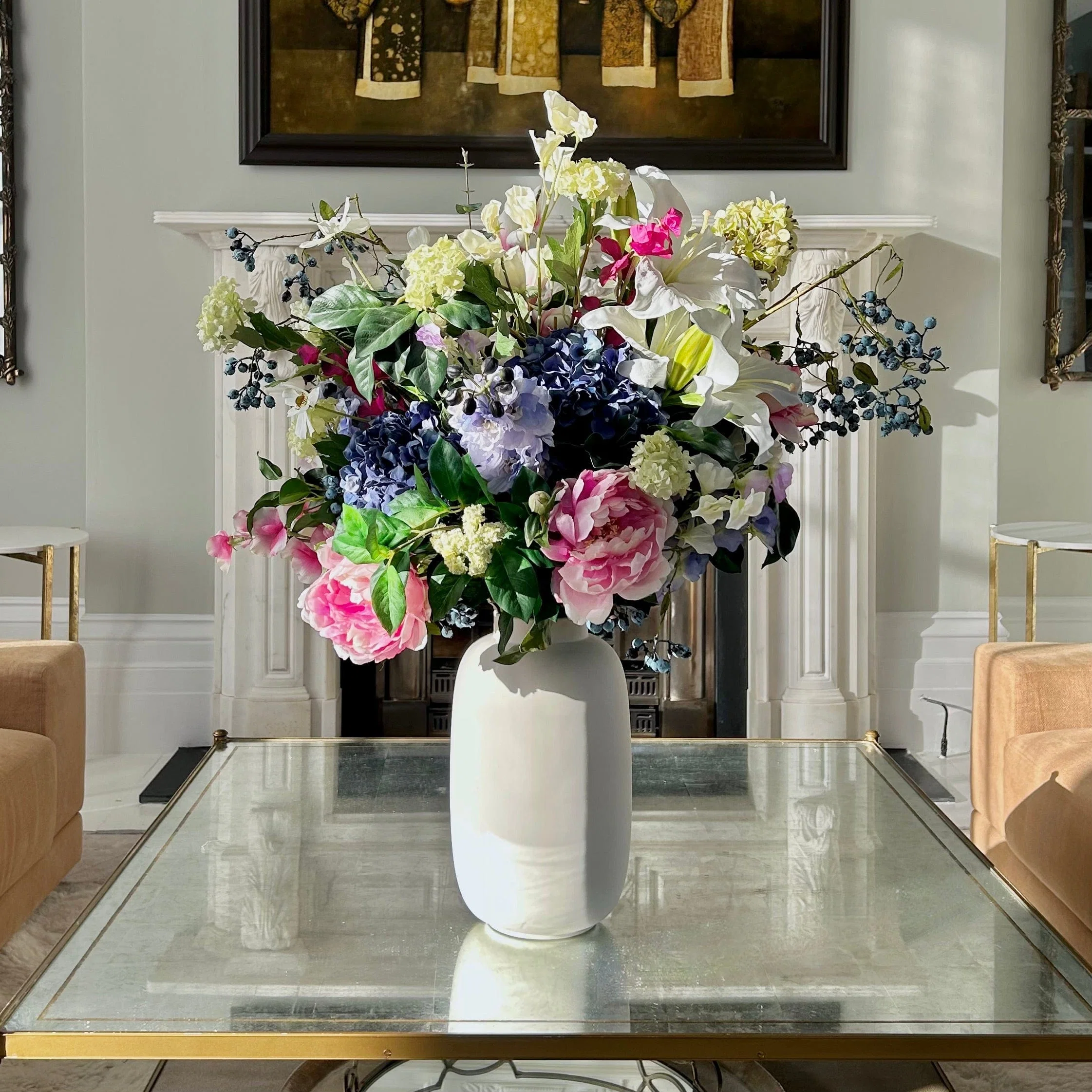 Summer Splendour Artificial Flower Arrangement
