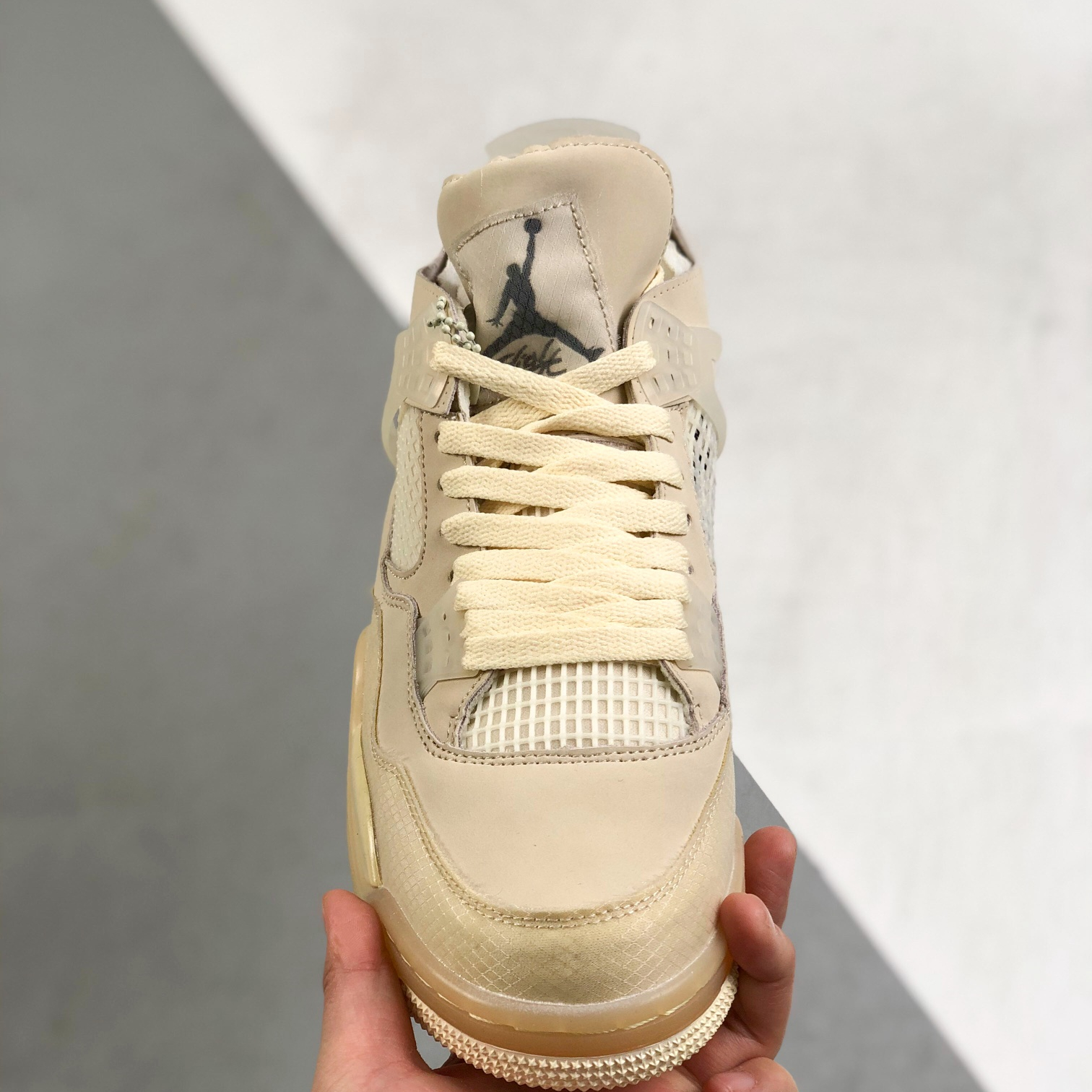 Nike Air Jordan 4 x OFF White Sneakers Shoes Gr. 36-46