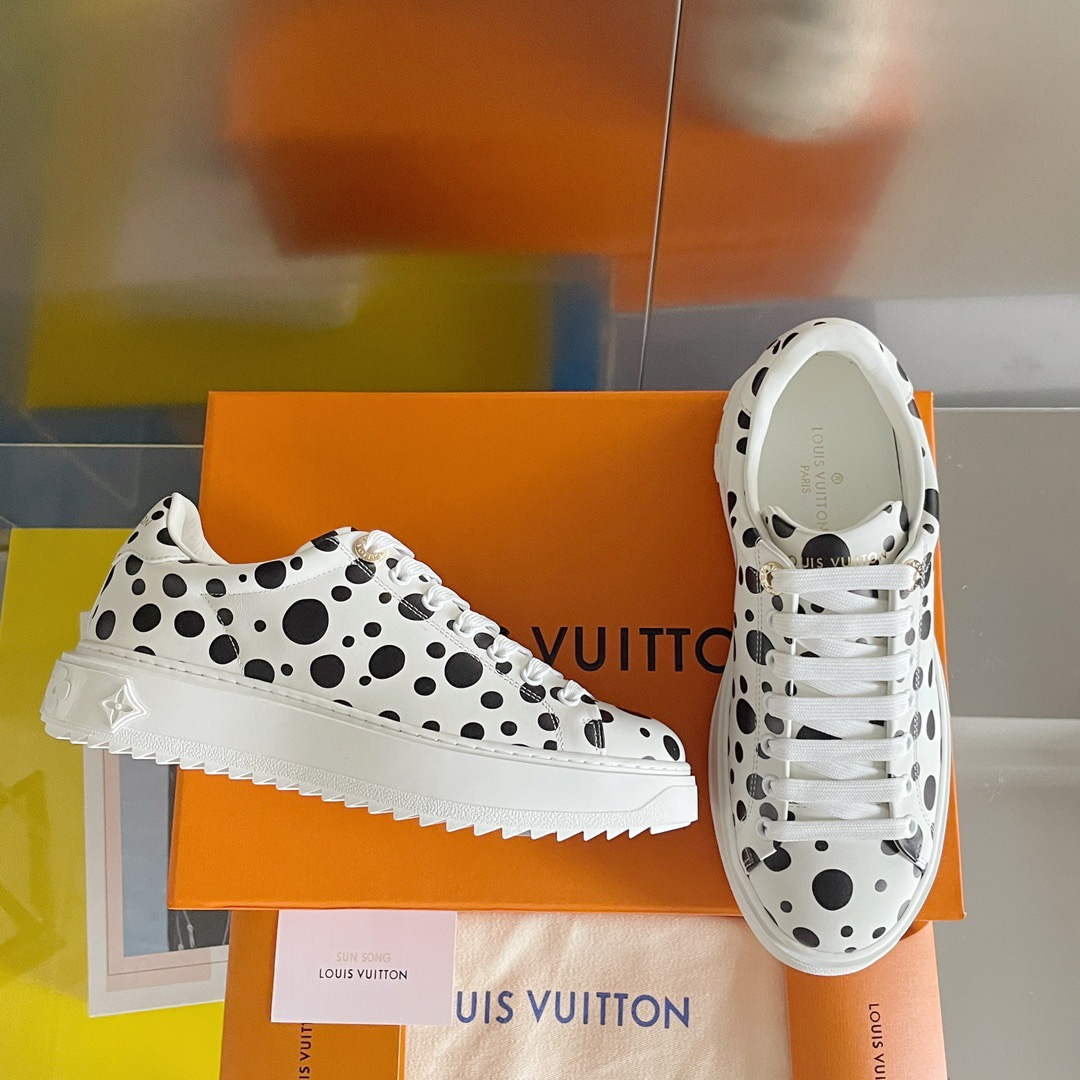 Louis Vuitton Time Out Sneaker Size 35-41 7-Color