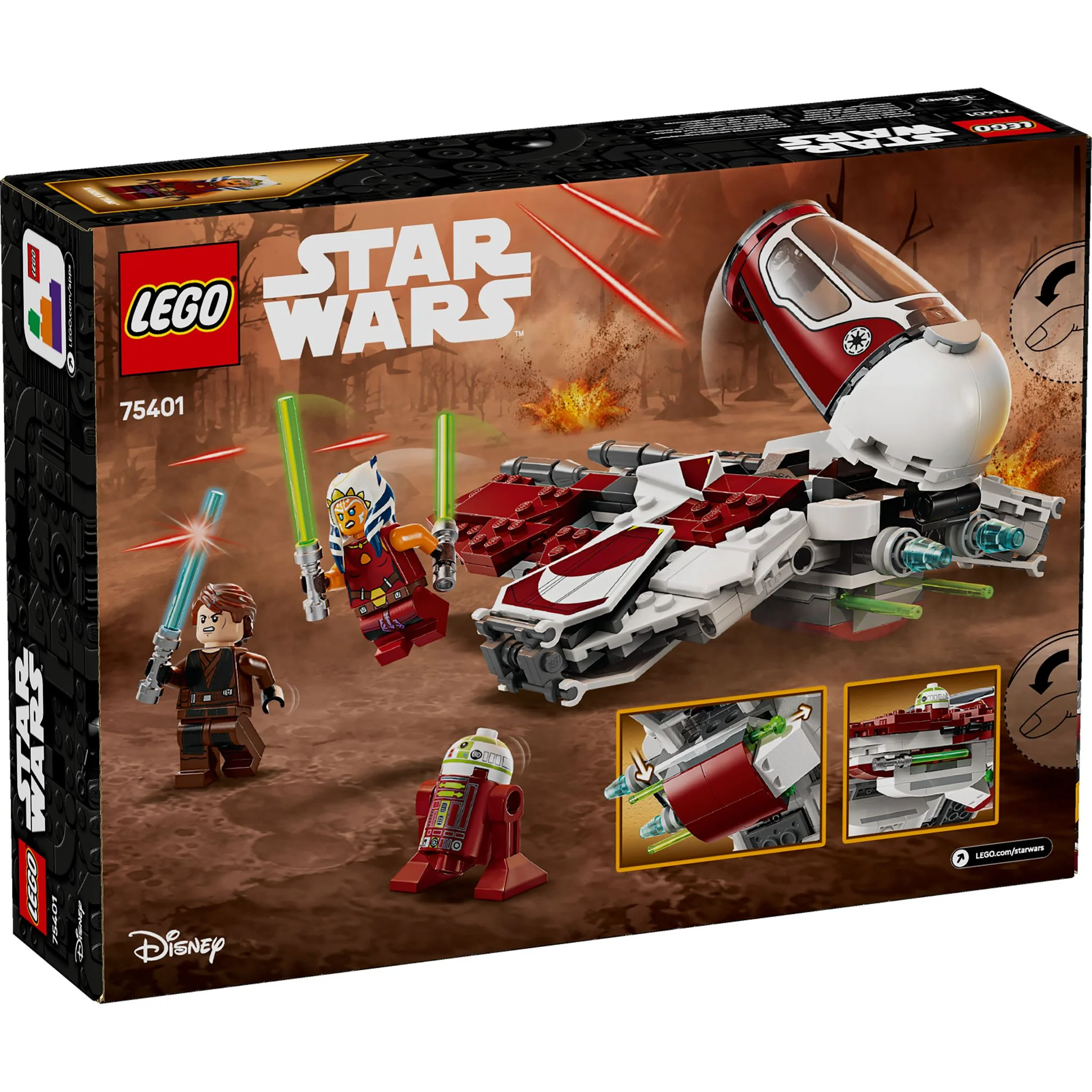LEGO 75401 Star Wars Ahsoka's Jedi Interceptor
