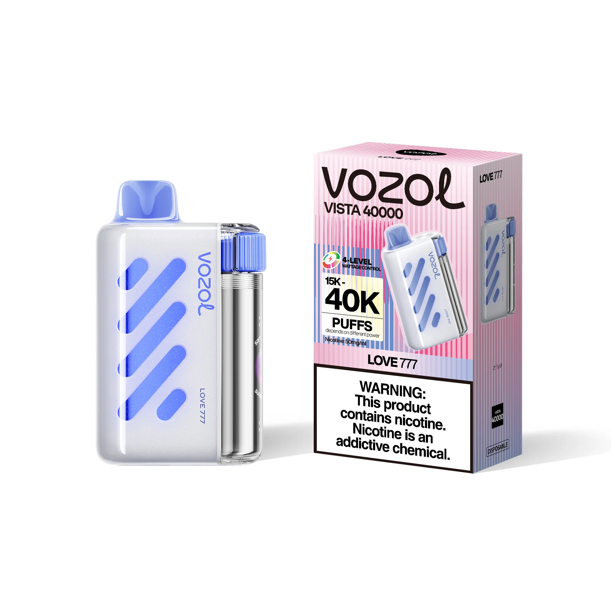 VOZOL VISTA 40K Einweg-Vape (alle Geschmacksrichtungen)