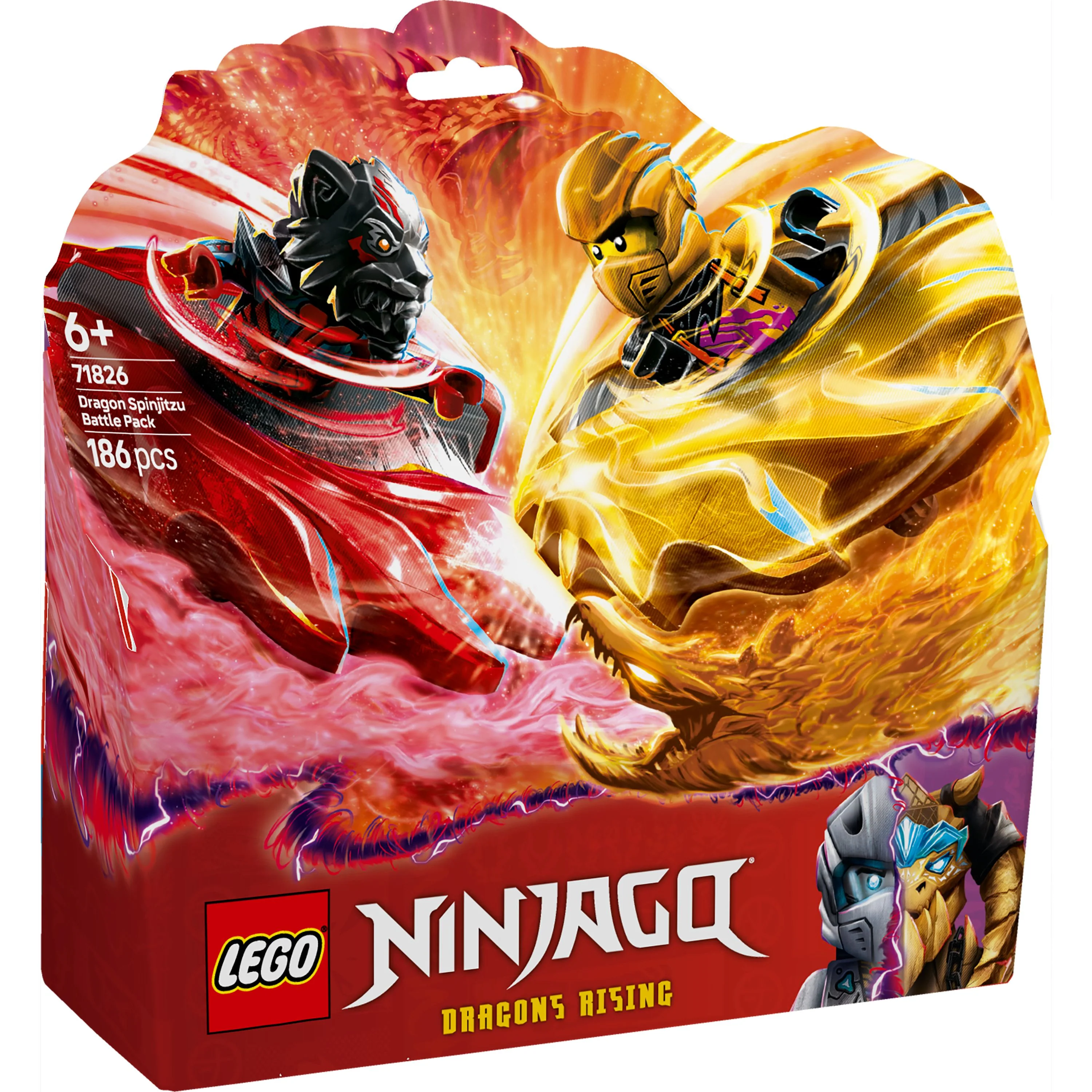 LEGO 71826 NINJAGO Dragon Spinjitzu Battle Pack