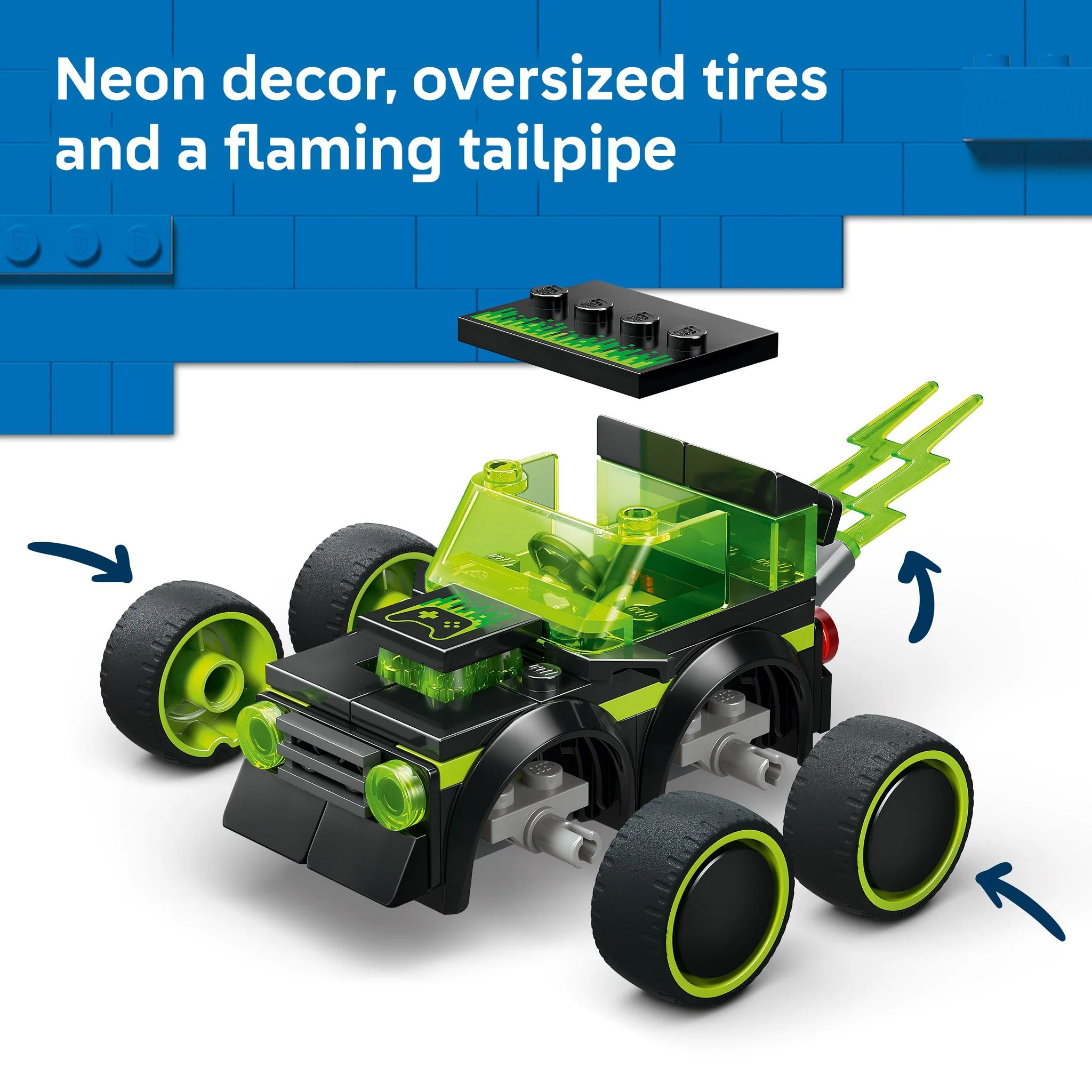 LEGO 60484 City Rides: Gaming Race Car