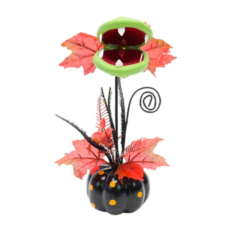 Halloween Artificial Pumpkin Flower Tree Decoration