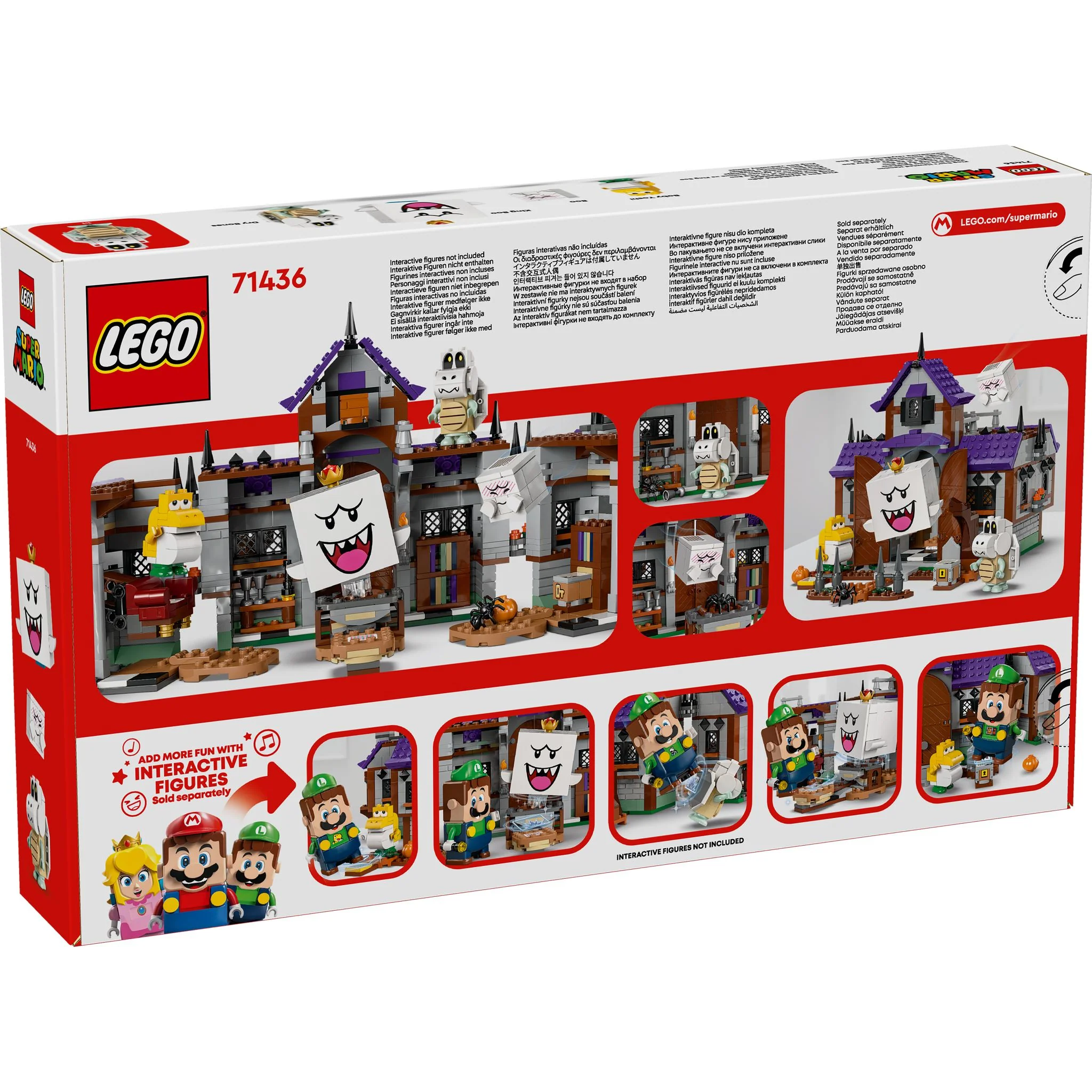 LEGO 71436 Super Mario King Boo's Haunted Mansion