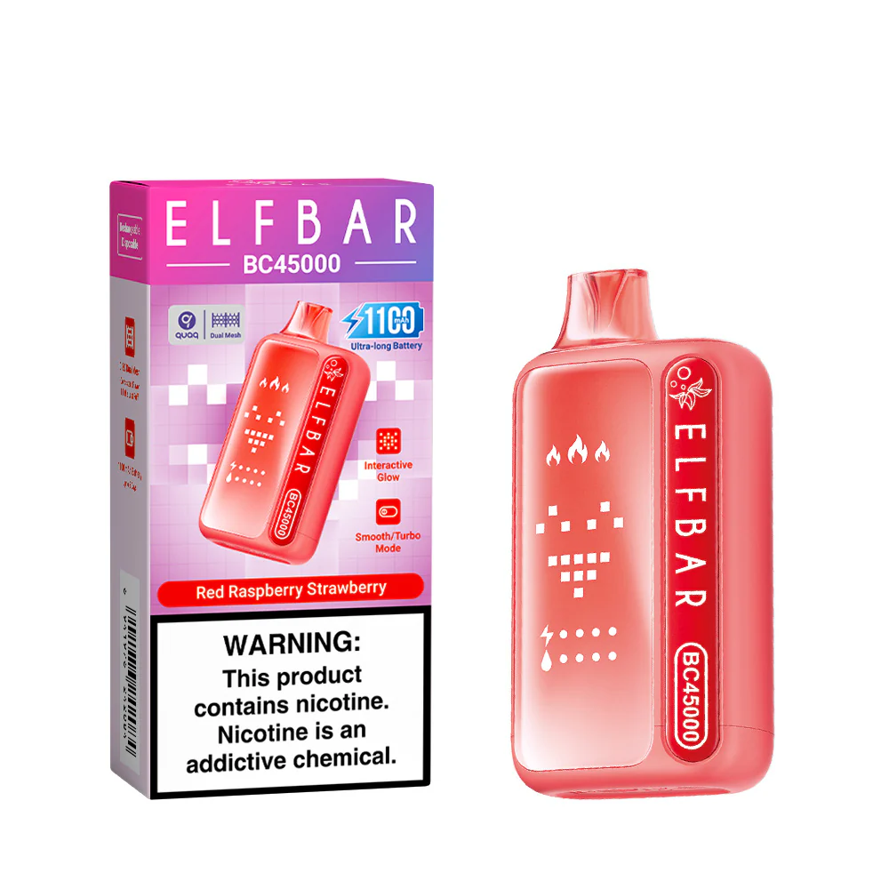 ELFBAR BC45000 wiederaufladbarer Einweg-Vape (alle Geschmacksrichtungen)