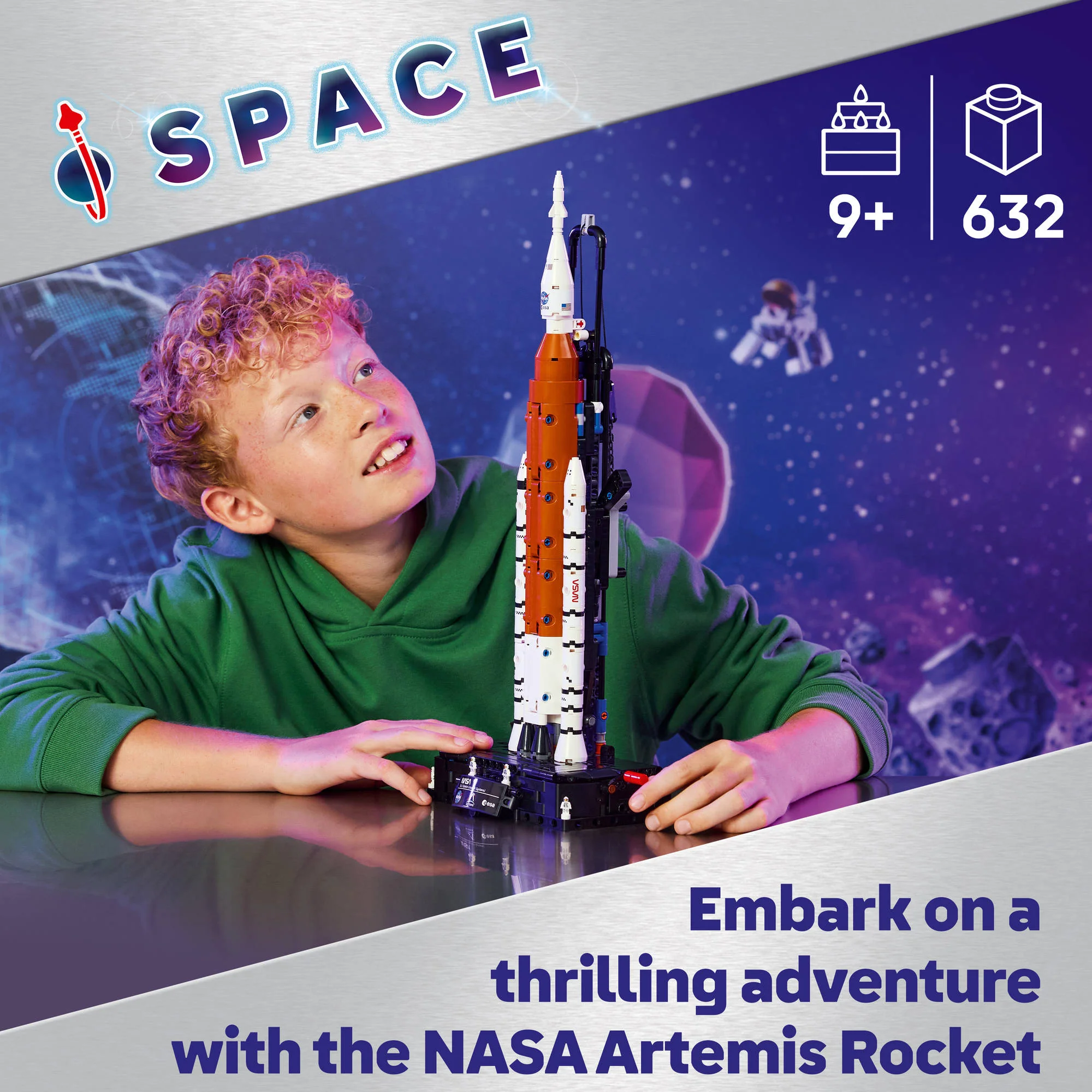 LEGO 42221 Technic NASA Artemis Space Launch System Rocket