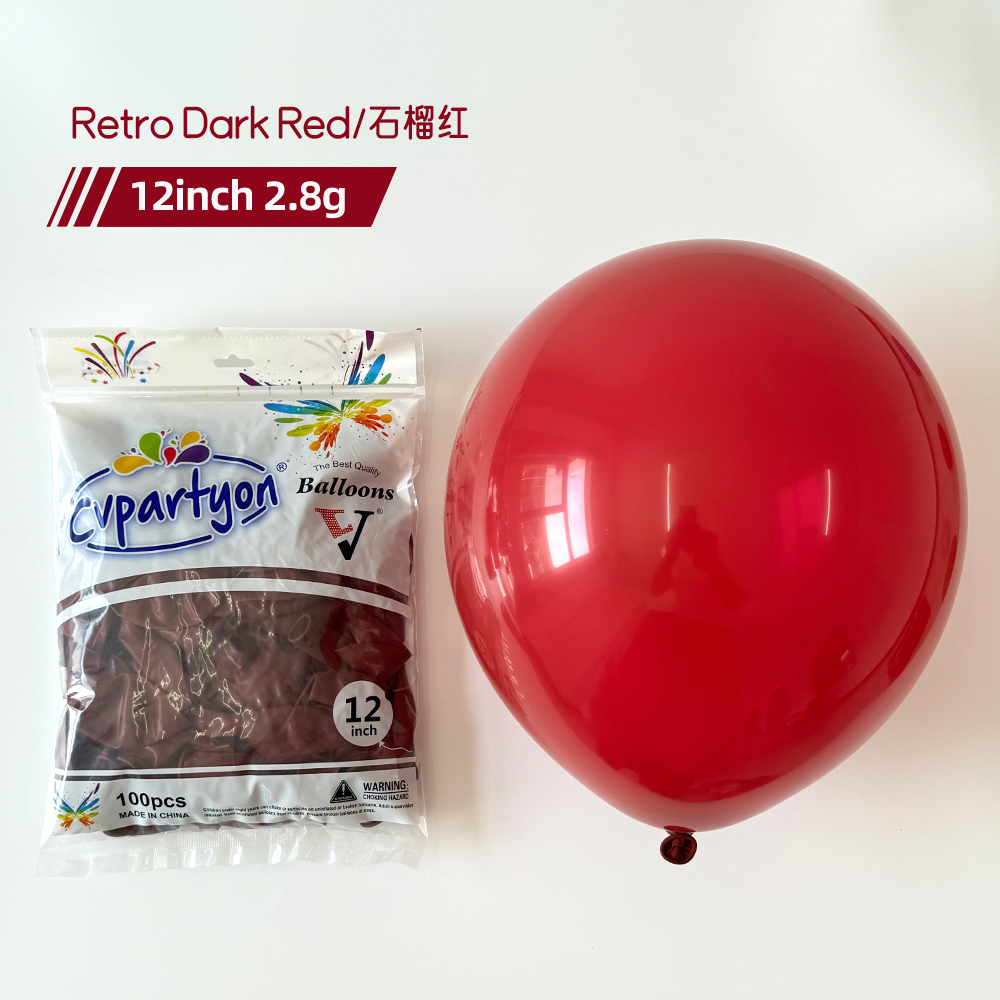 12 Inch Latex Balloons – Bright Colors for Party Decorations