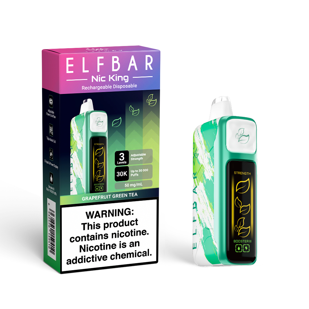 ELFBAR NIC KING 30K wiederaufladbarer Einweg-Vape (alle Geschmacksrichtungen)