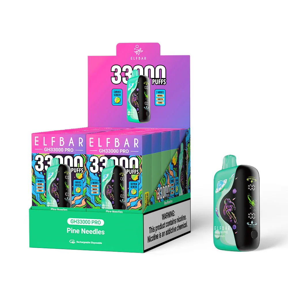 ELFBAR GH33000 PRO wiederaufladbarer Einweg-Vape (alle Geschmacksrichtungen)