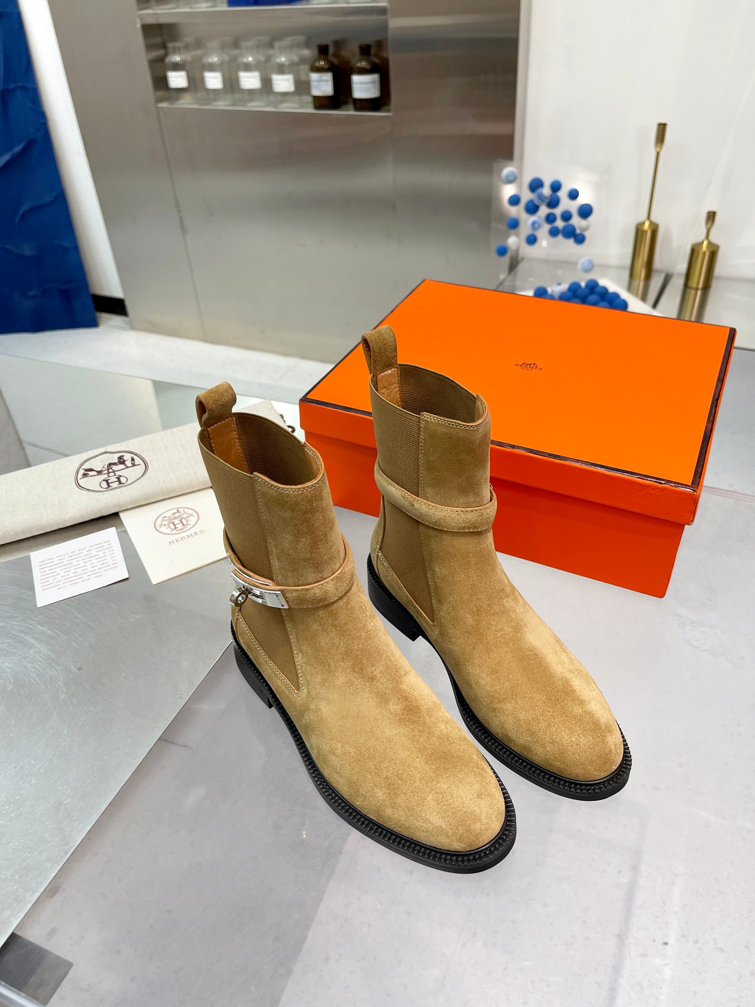 Hermes 23fw Women New Kelly Boots Size 36-41
