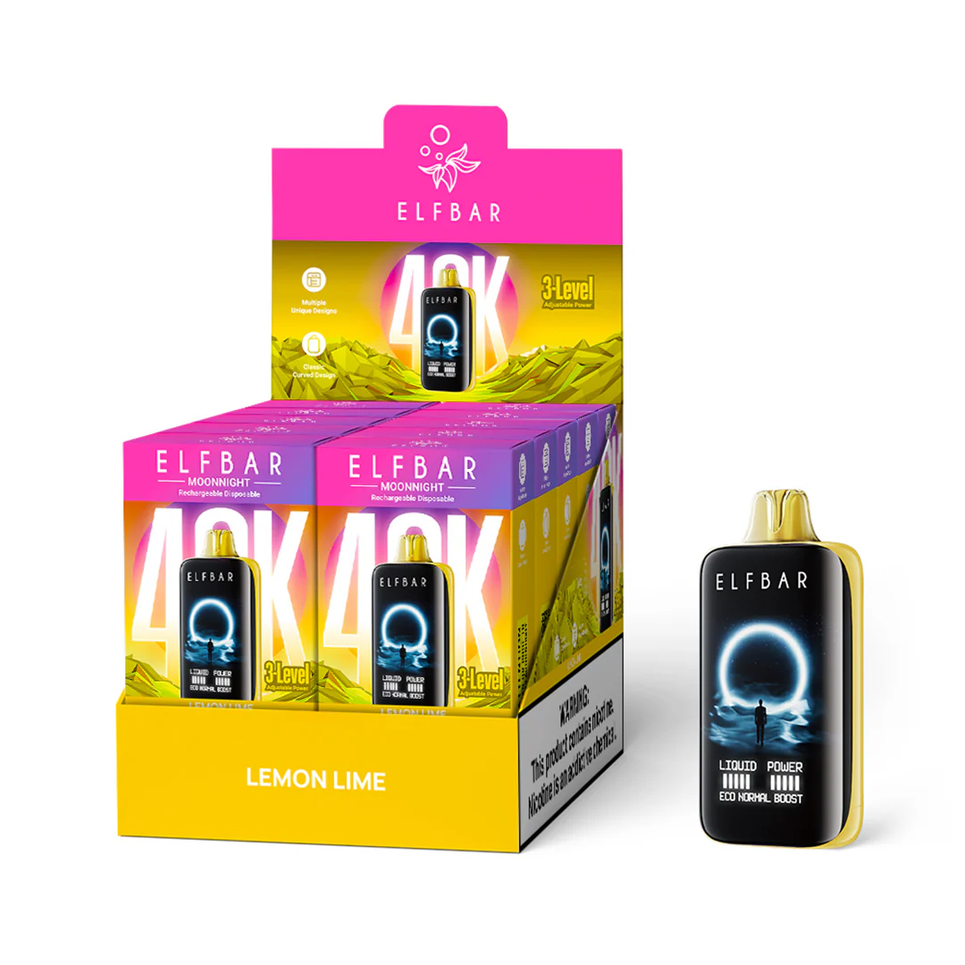 ELFBAR MoonNight wiederaufladbarer Einweg-Vape (alle Geschmacksrichtungen)