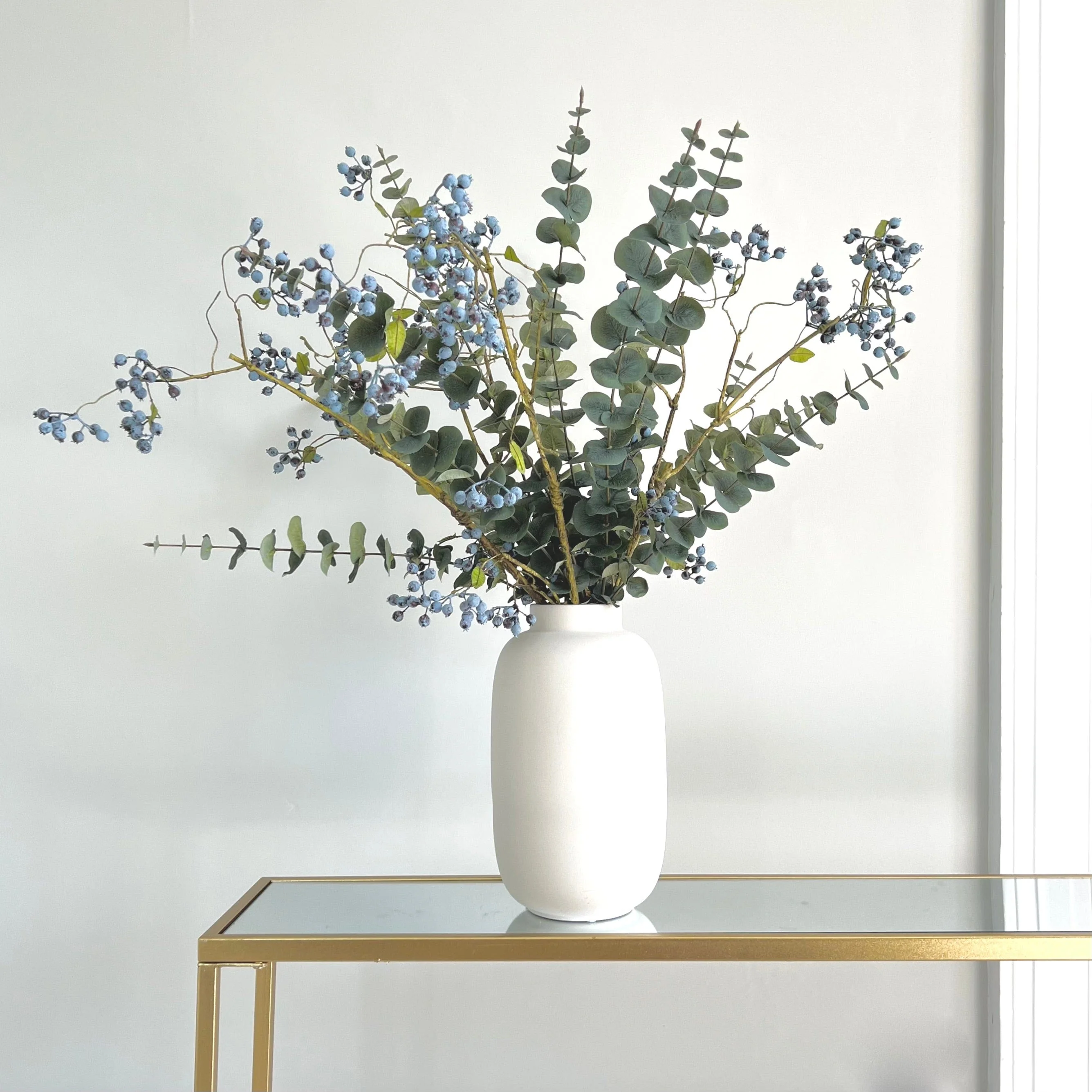 Blueberry & Eucalyptus Arrangement