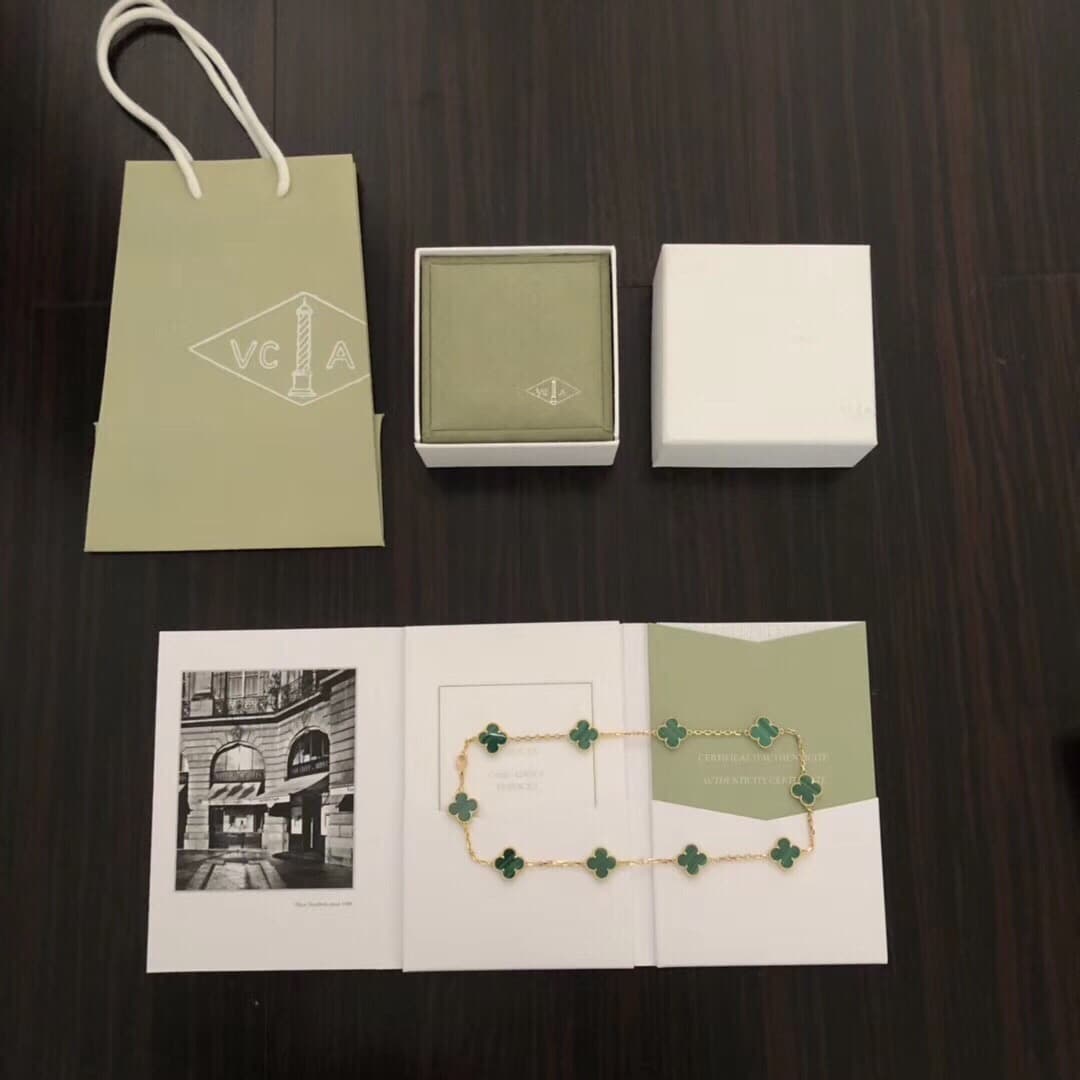 Van Cleef & Arpels Alhambra Necklaces High-end version V gold plating