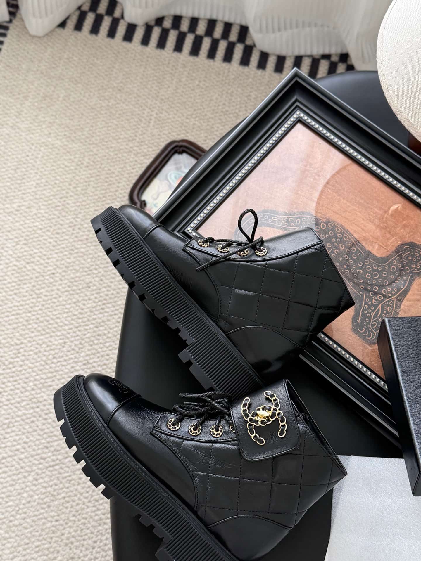 Chanel Boots Shoes Women