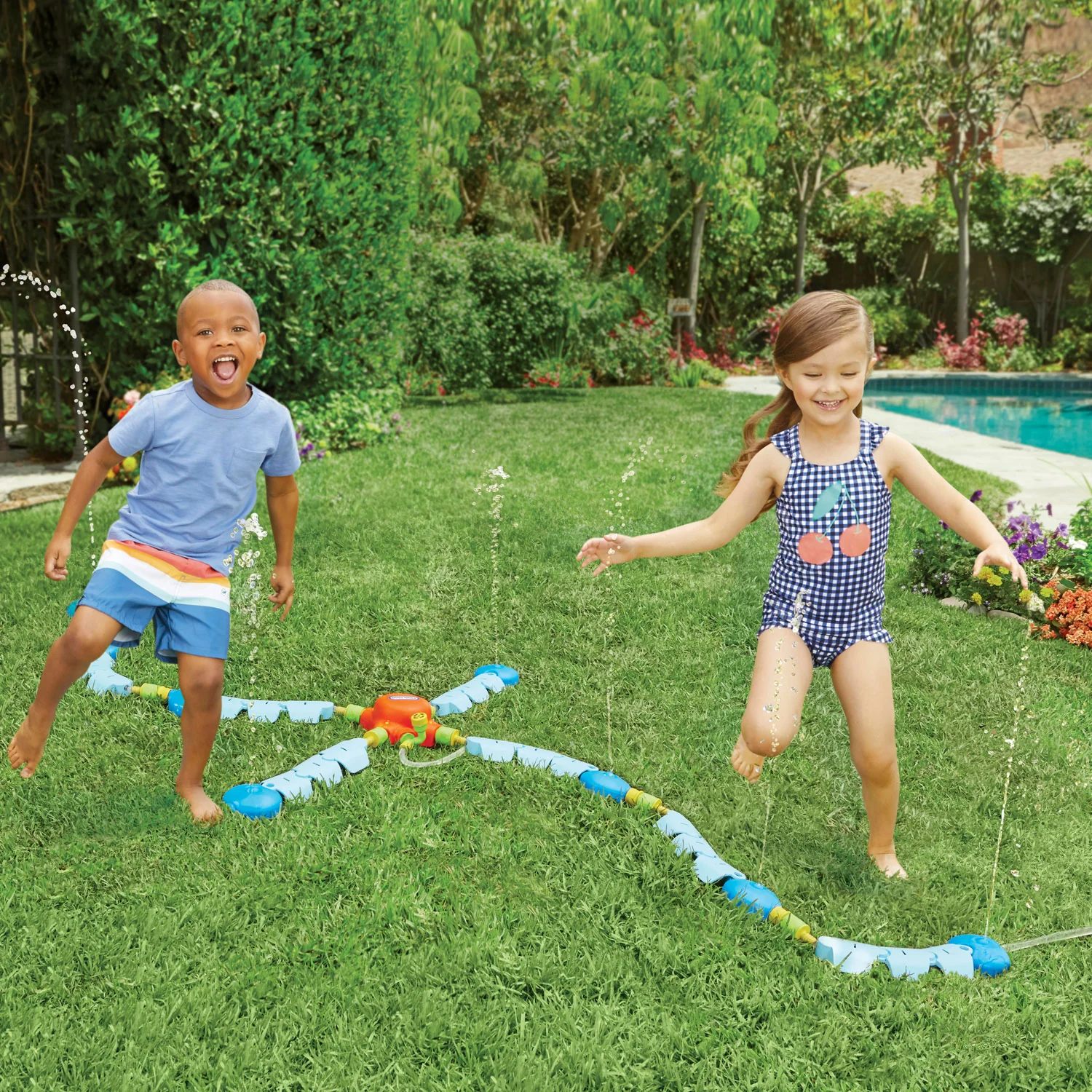 Dancing Sprinkler Fun