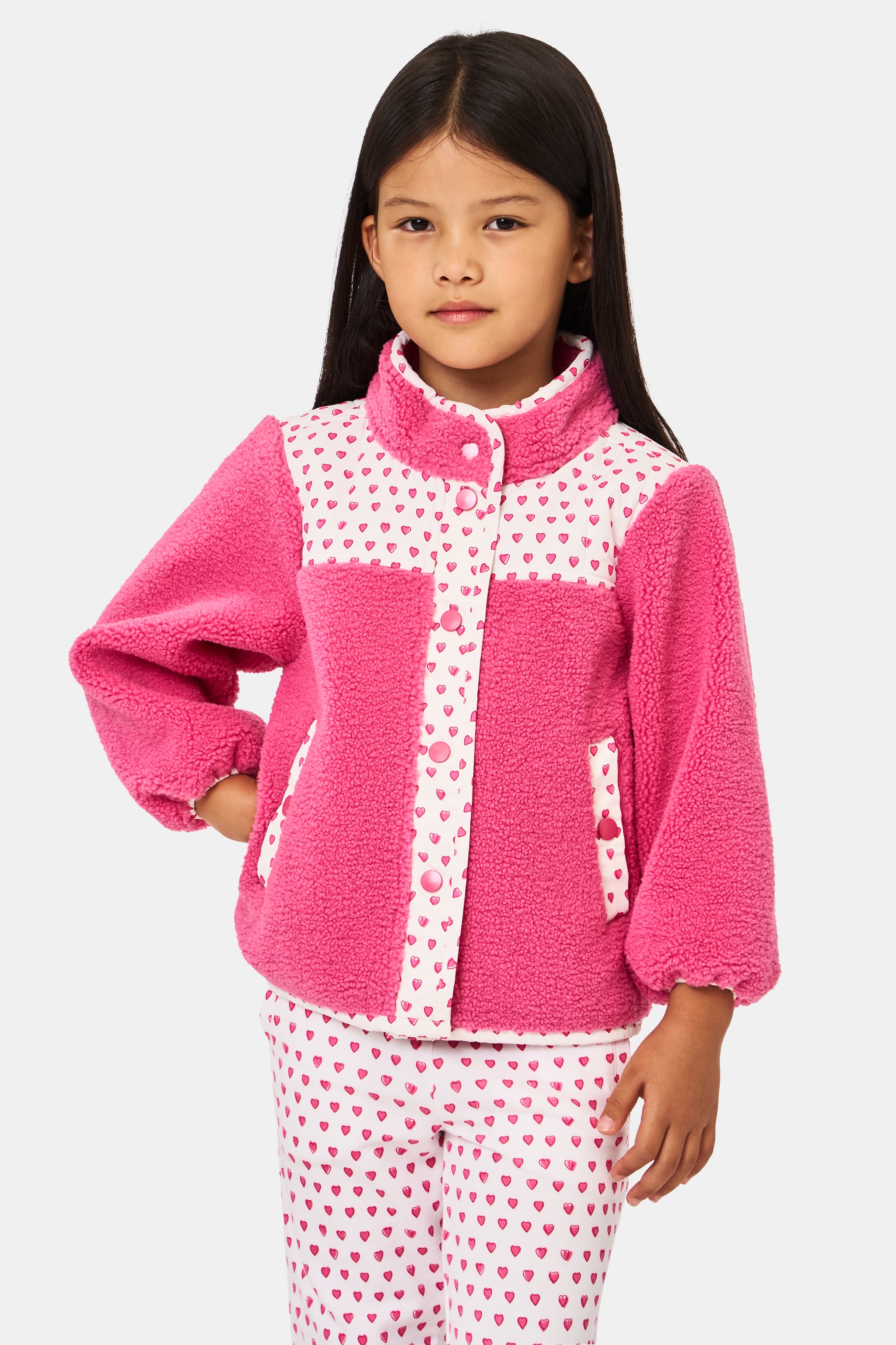Kids Hearts Lizzie Fleece Jacket