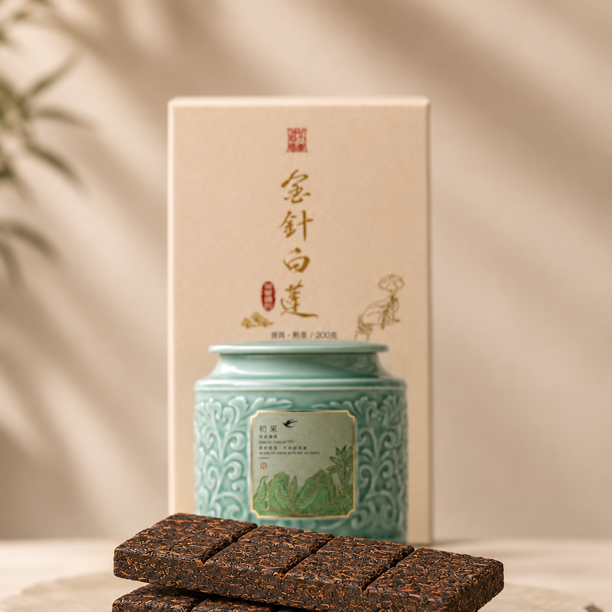 جين تشن اللوتس الأبيض 2023، 200 غ - شاي بو-إر شو (ناضج)Yong Zhen White Lotus 2023, 200g - Shu (Ripe) Pu-erhS.R.329.00شاي بو-إر الناضج (شو)Ohmyteaohmyteachina