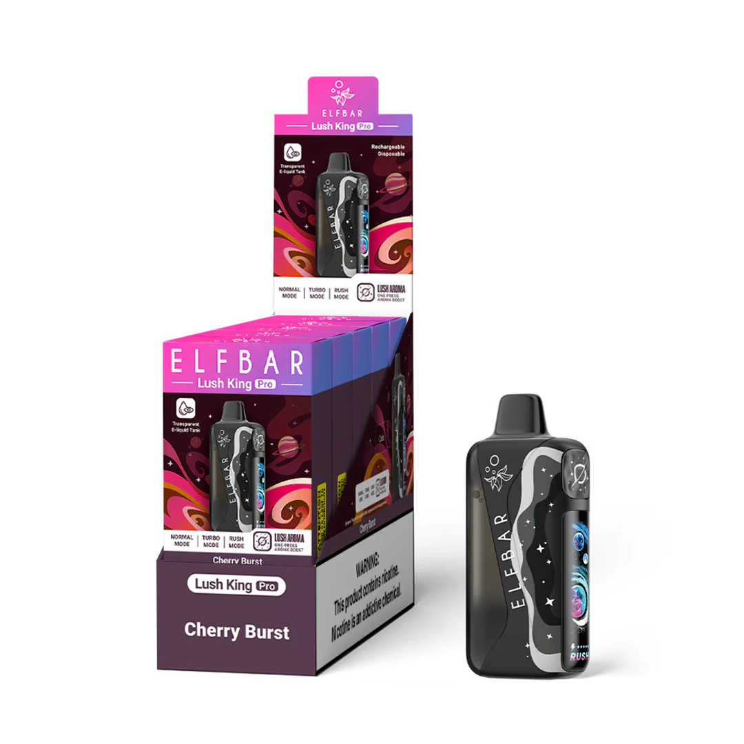 ELFBAR Lush King Pro wiederaufladbarer Einweg-Vape (alle Geschmacksrichtungen)