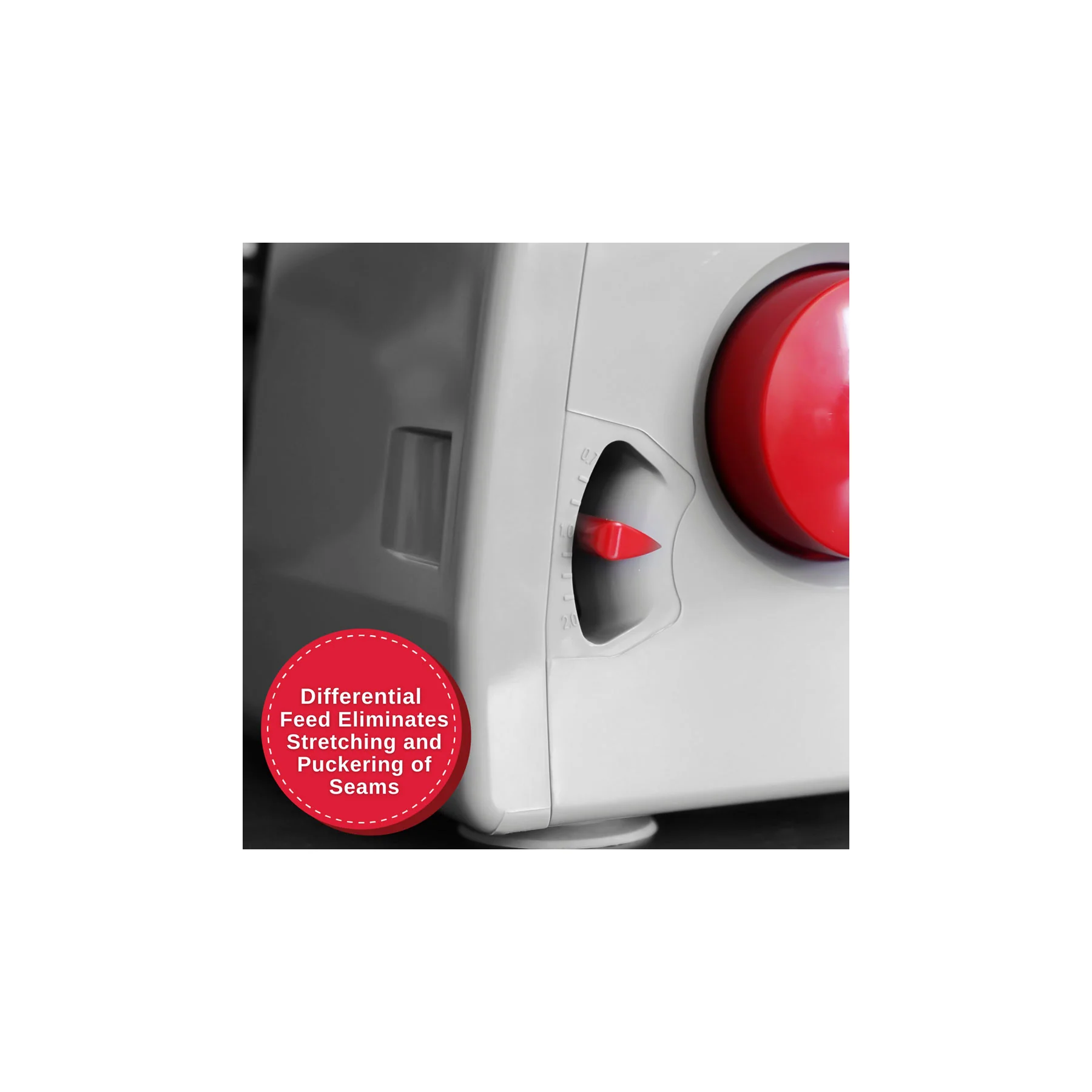 SINGER® HD0450S Heavy Duty Serger & Presser Foot Bundle